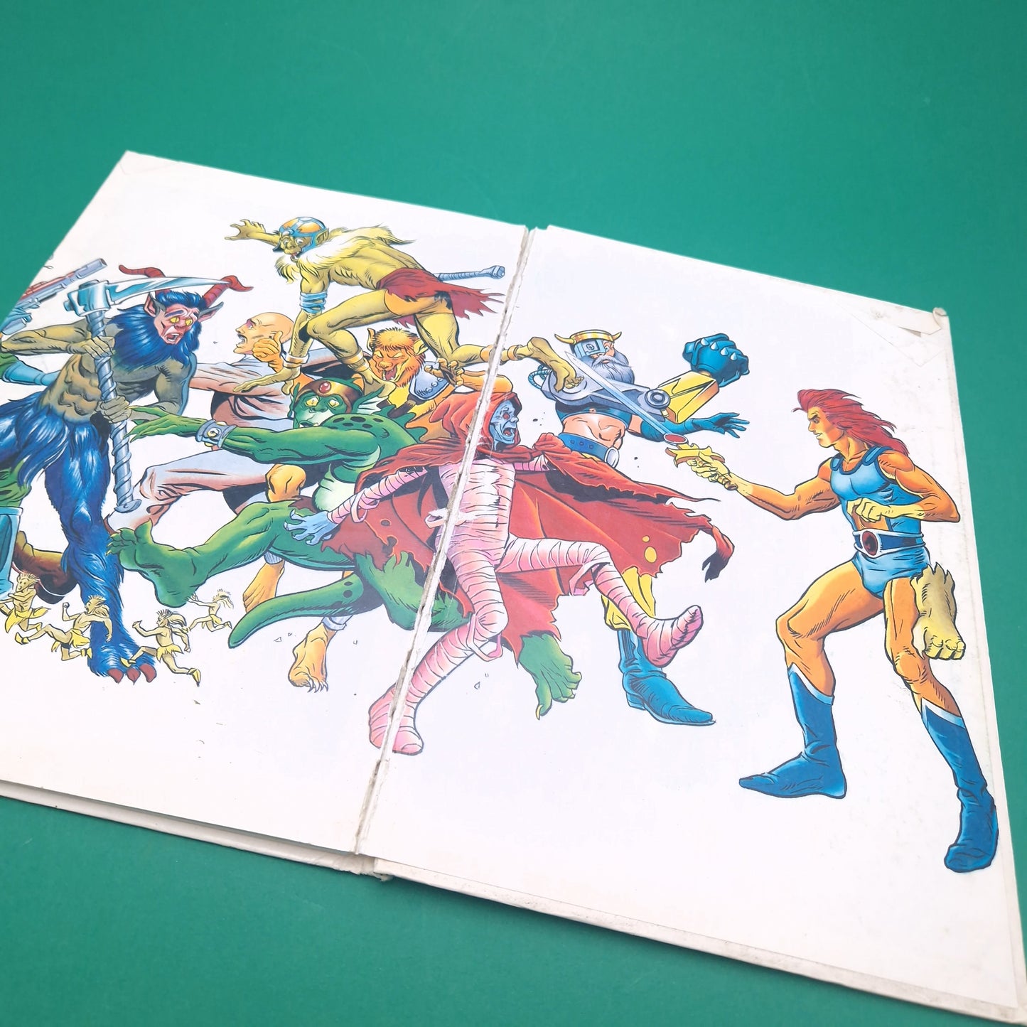THUNDERCATS ☆ ANNUAL 1990 Vintage LJN Marvel Comics Book Original 90s Loose