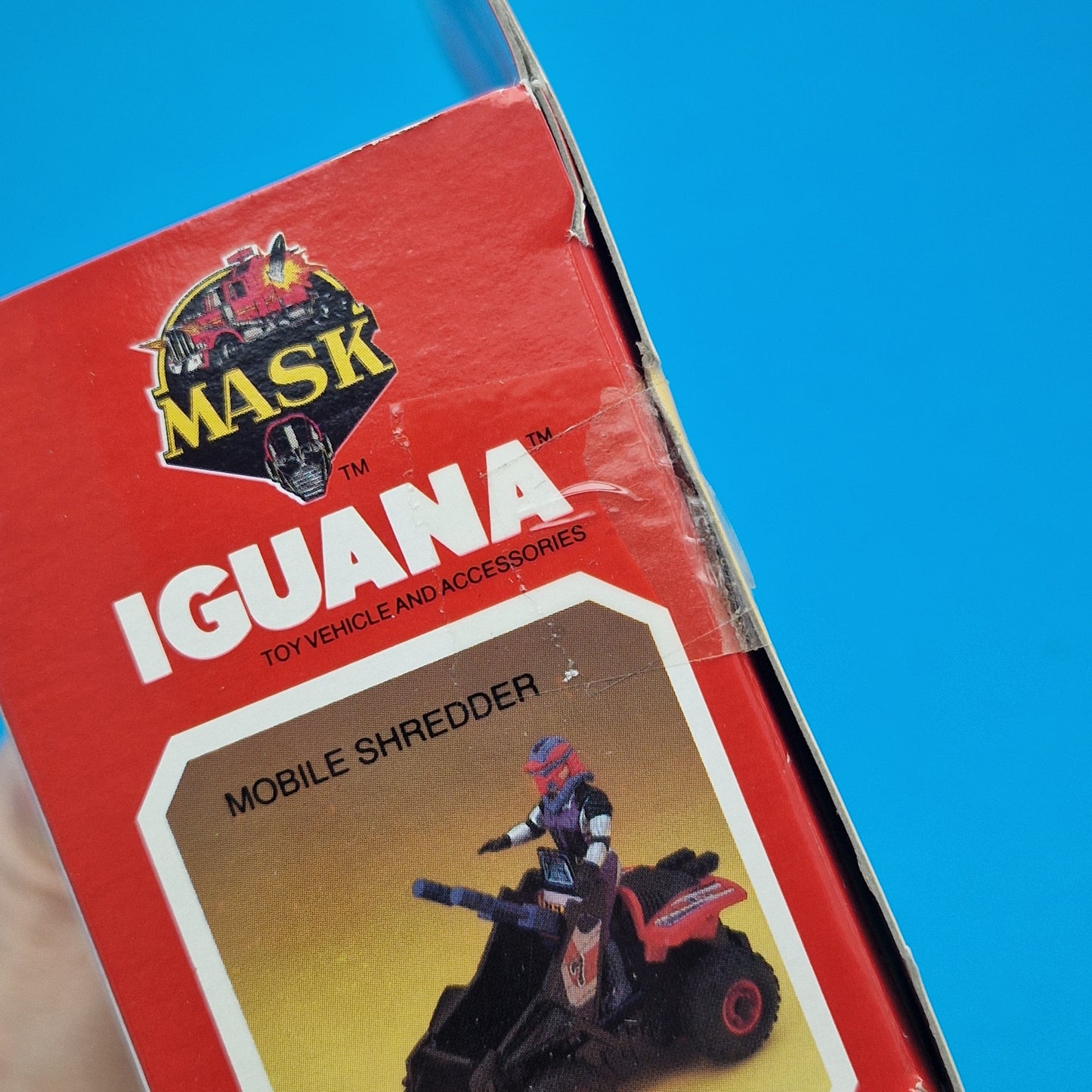 M.A.S.K ☆ IGUANA Lester Sludge Figure Vehicle ☆ US Sealed Boxed 80s Kenner MASK Vintage