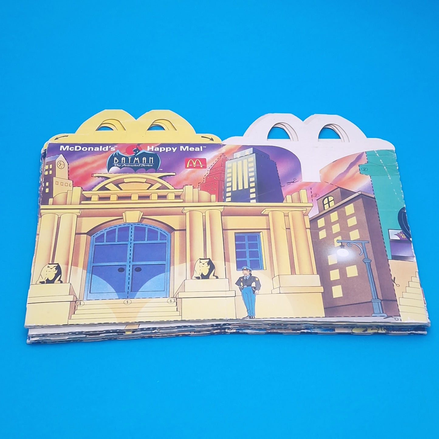 MCDONALDS ☆ BATMAN THE ANIMATED SERIES Figures & Boxes ☆ 90s Happy Meal