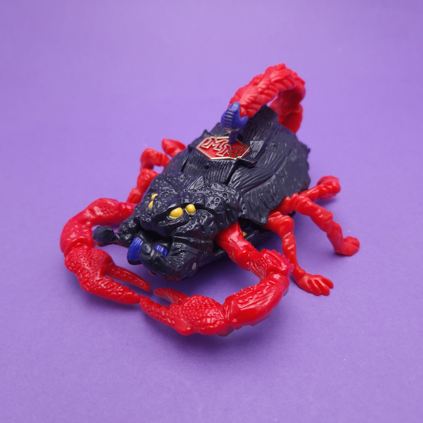 MIGHTY MAX ☆ STINGS SCORPION Doom Zones Max Vintage Figure Playset ☆ Complete