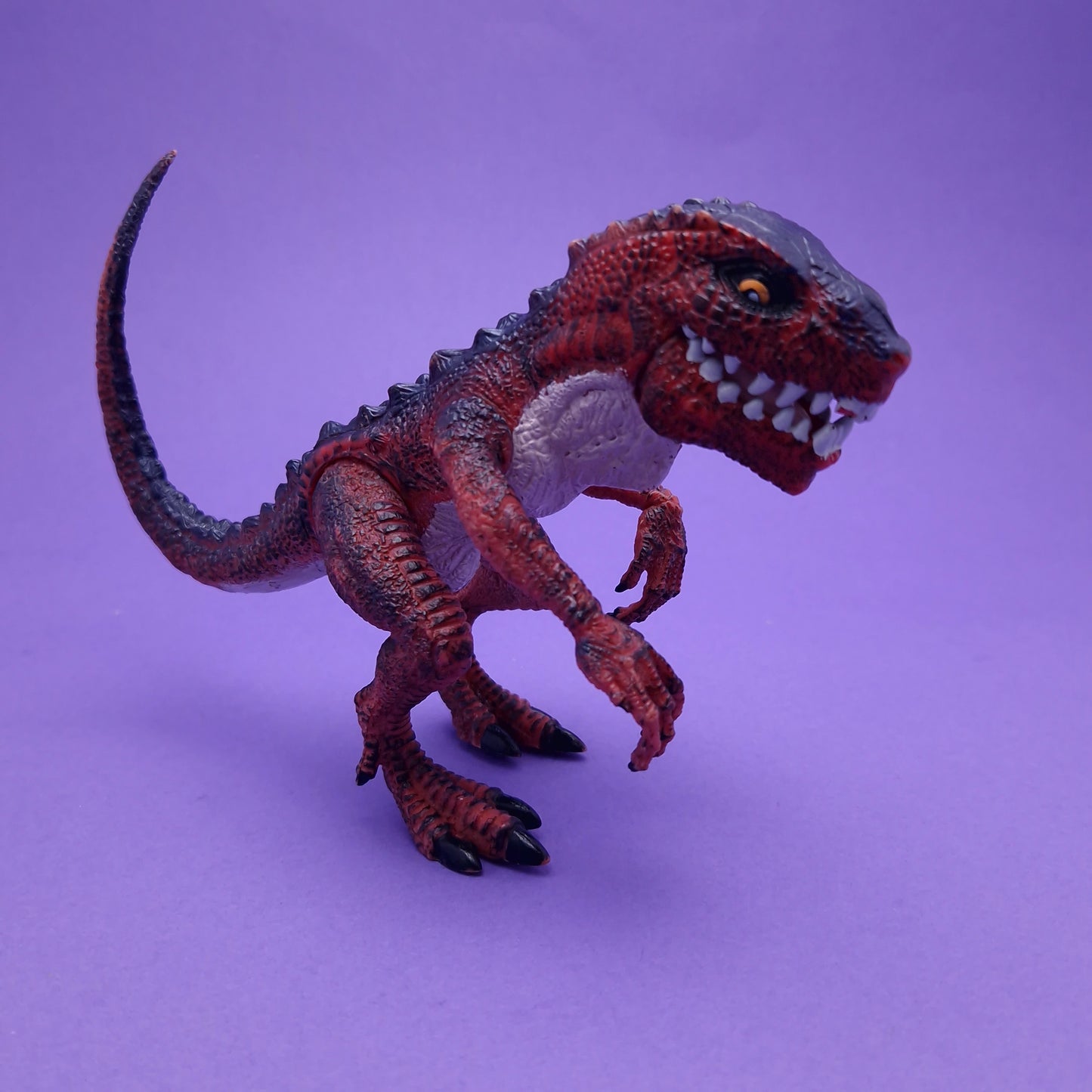 GODZILLA ☆ RED BABY GODZILLA RAZOR FANG Action Figure ☆ Vintage Trendmasters Original Loose 90s