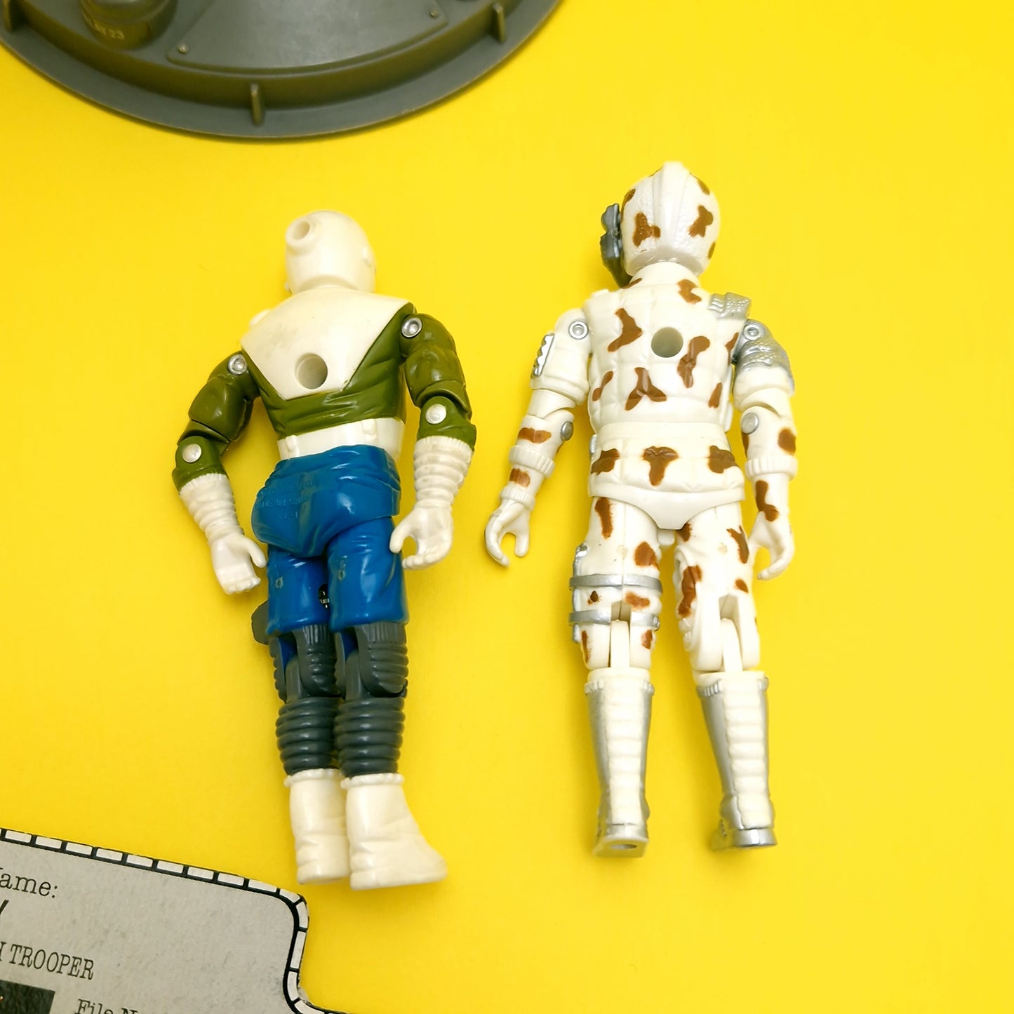 ACTION FORCE ☆ Air Defense & DEEJAY Avalanche Action Figures Accessories Bundle ☆ G.I.JOE Hasbro