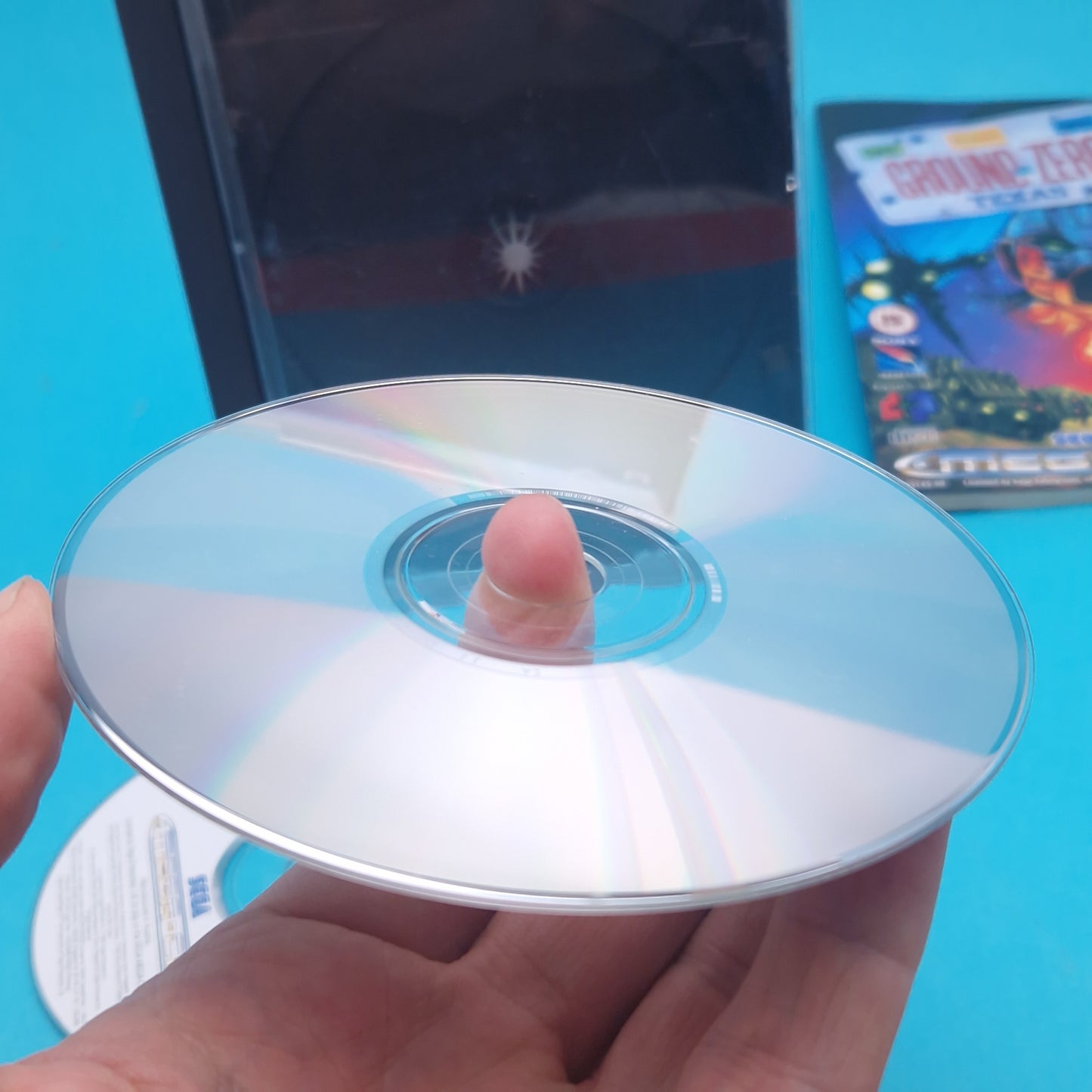 SEGA MEGA-CD ☆ GROUND ZERO TEXAS ☆ Vintage Retro Game Boxed & Complete PAL CIB