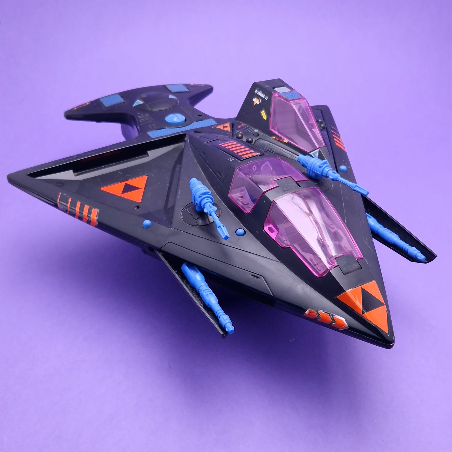 STARCOM ☆ SHADOW BAT & PARASITES With Major Klag Figure Vehicle ☆ 80's Loose Vintage Coleco Mattel