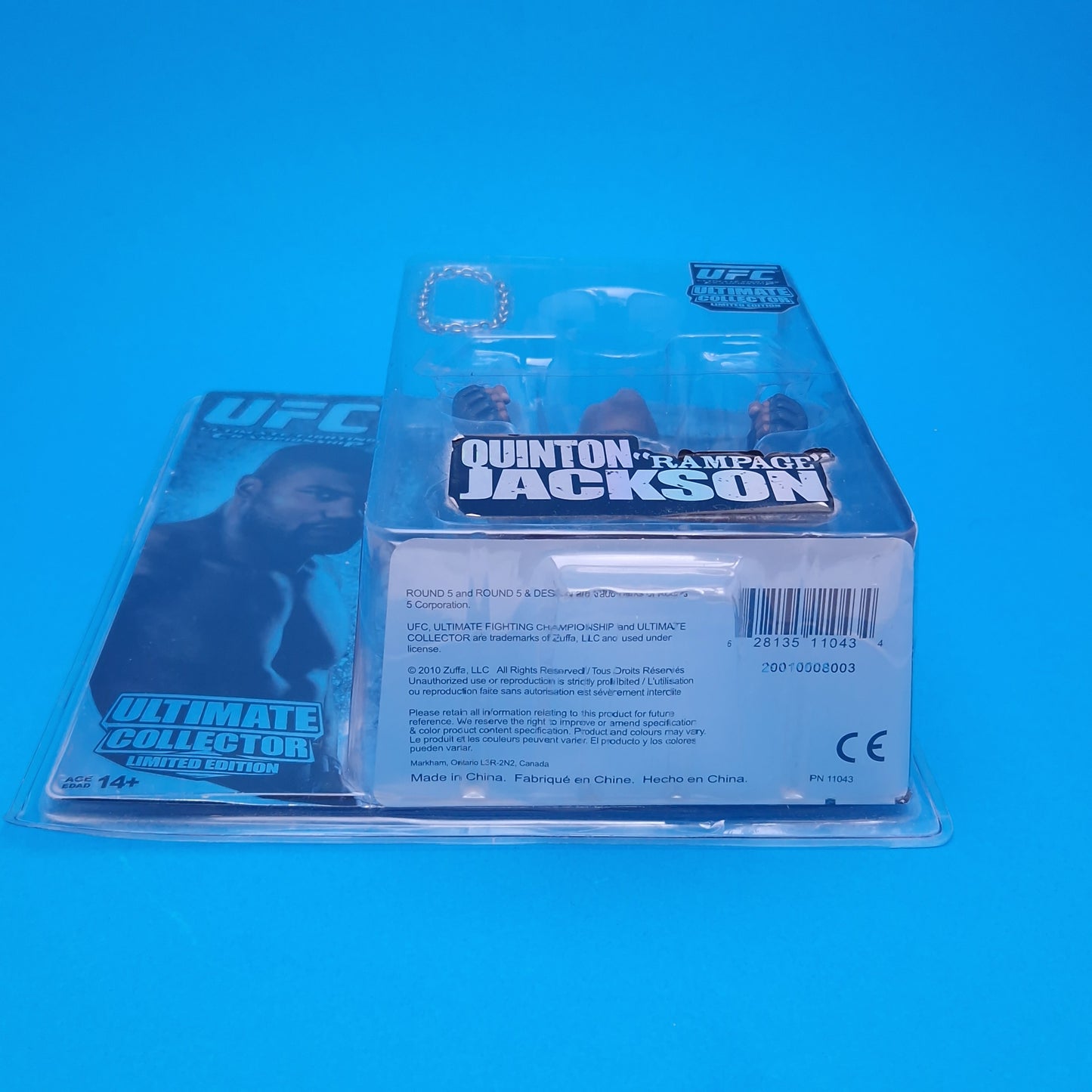 UFC ☆ QUINTON RAMPAGE JACKSON Limted Edition Figure ☆ Sealed Carded Zuffa