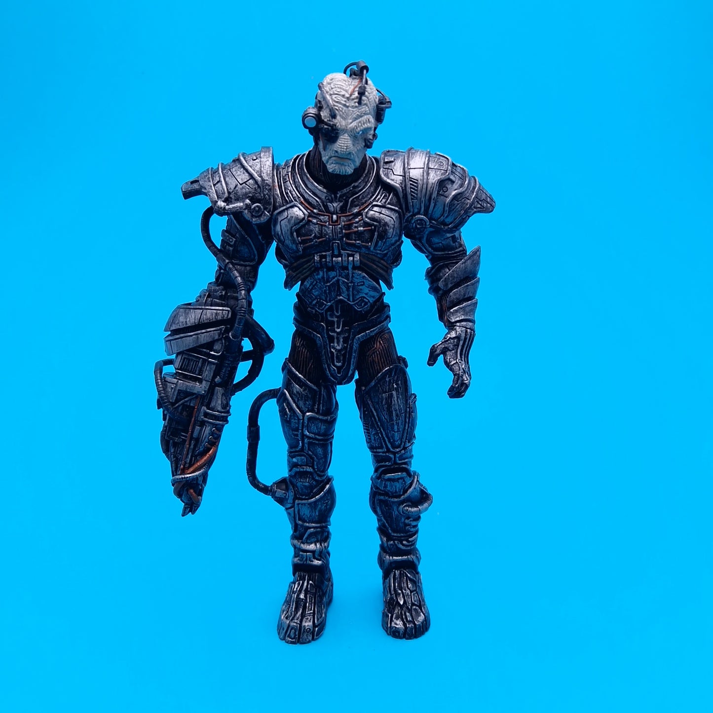 STAR TREK ☆ BORG ASSIMILATION (2002) FIGURE SET Klingon Cardassian Hirogen ☆ Diamond Select Art Asylum