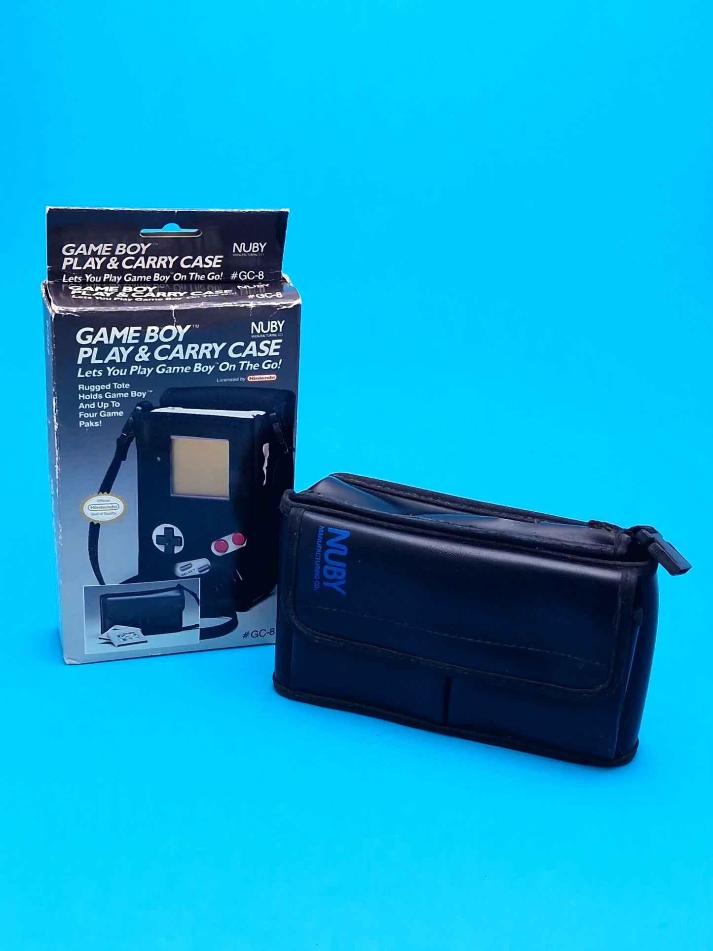 NINTENDO GAMEBOY ☆ PLAY & CARRY CASE NUBY ☆ Boxed Vintage Retro Game