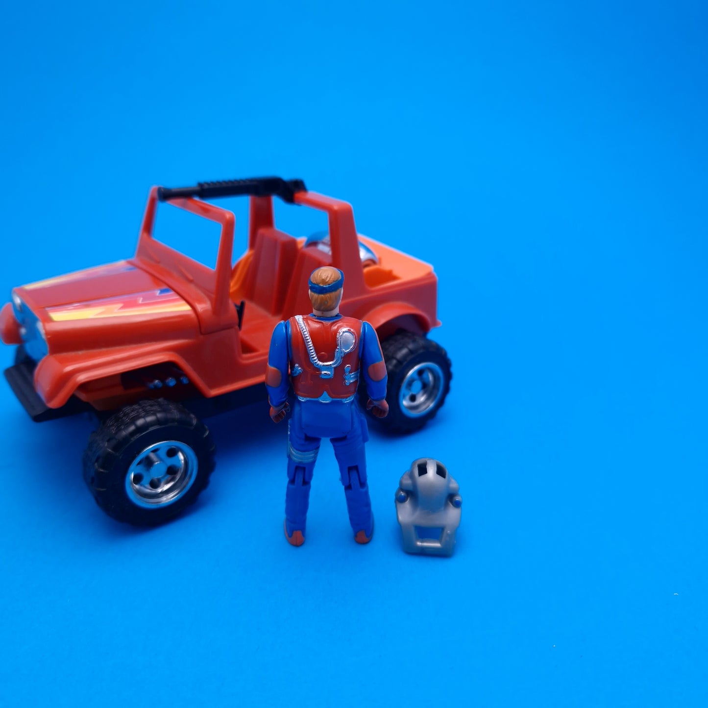 M.A.S.K ☆ GATOR DUSTY HAYES Complete Vintage Figure Vehicle ☆ MASK Kenner 80s Loose