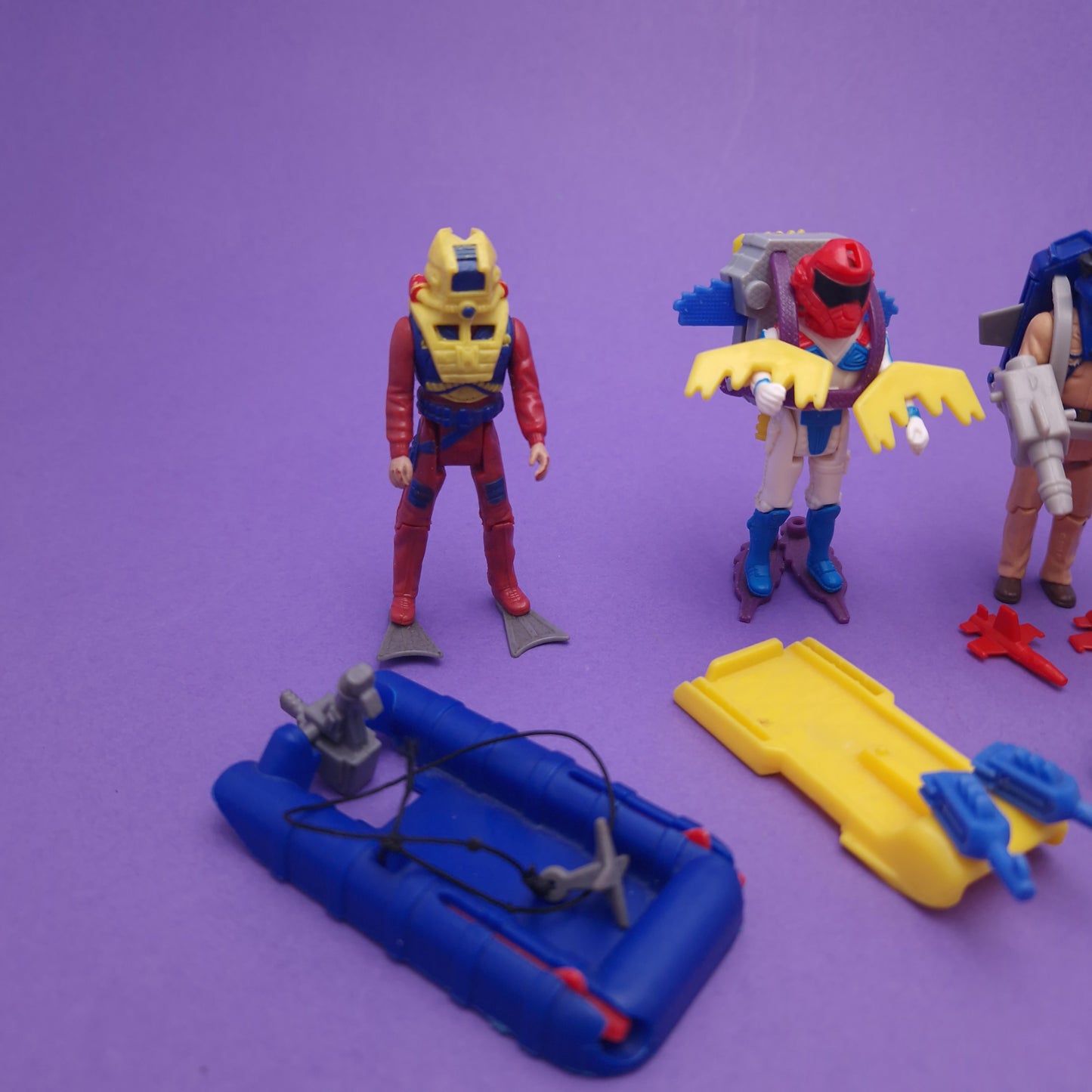 M.A.S.K ☆ BUNDLE x5 ADVENTURE PACK Figures Vintage MASK Figure ☆ Kenner 80s Loose