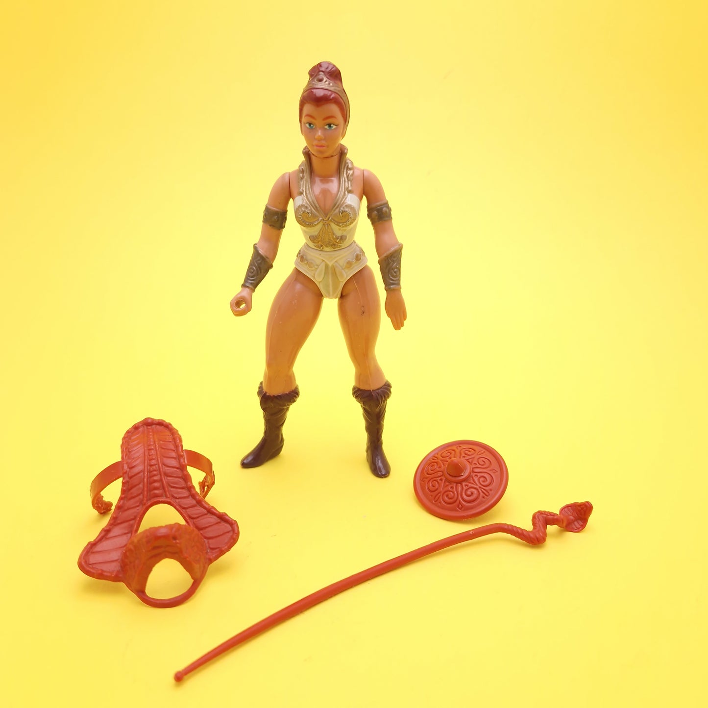 MASTERS OF THE UNIVERSE ☆ TEELA Complete Vintage Figure ☆ MOTU Loose 80s Mattel Original