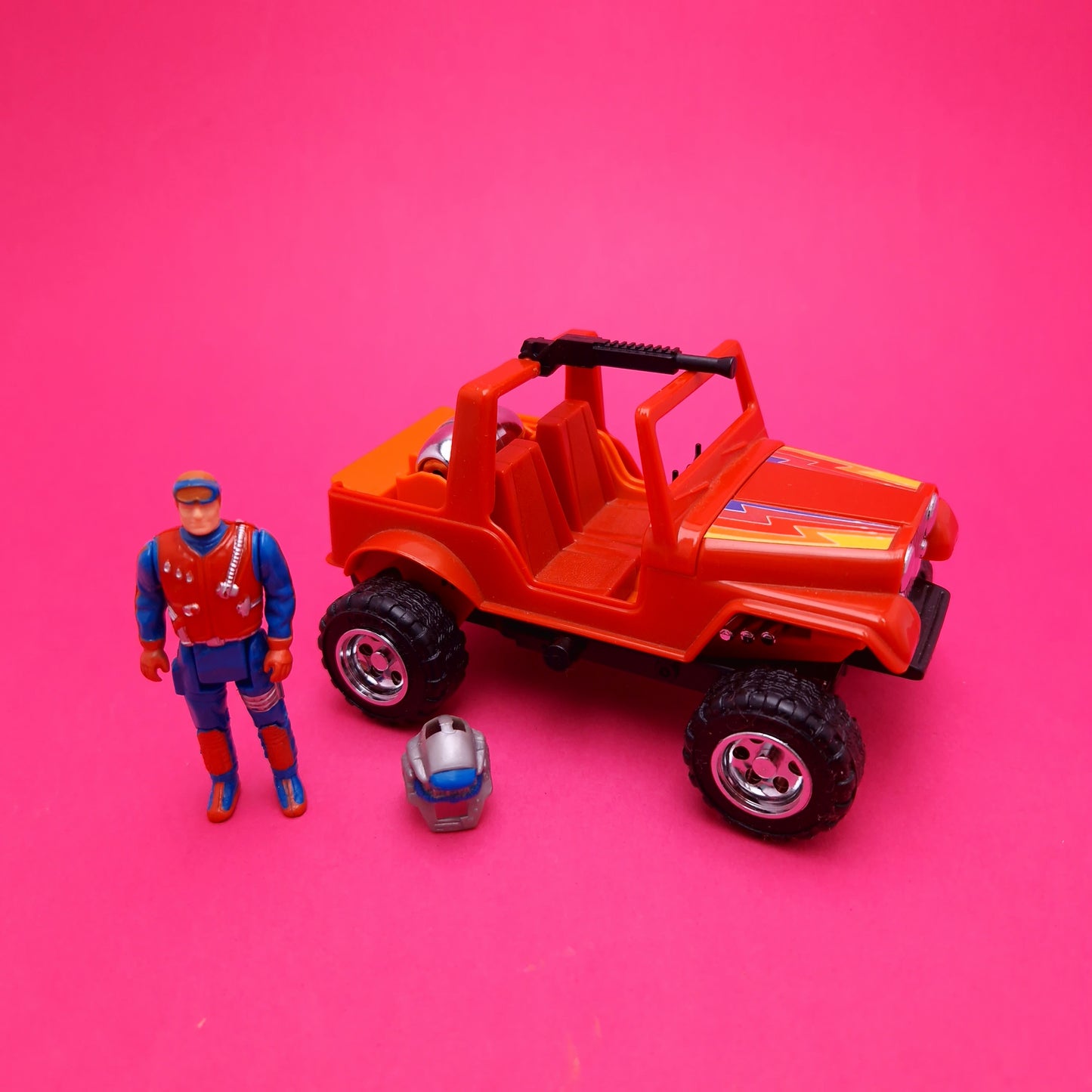 M.A.S.K ☆ GATOR DUSTY HAYES Figure Vehicle ☆ COMPLETE BOXED Vintage Kenner 80s