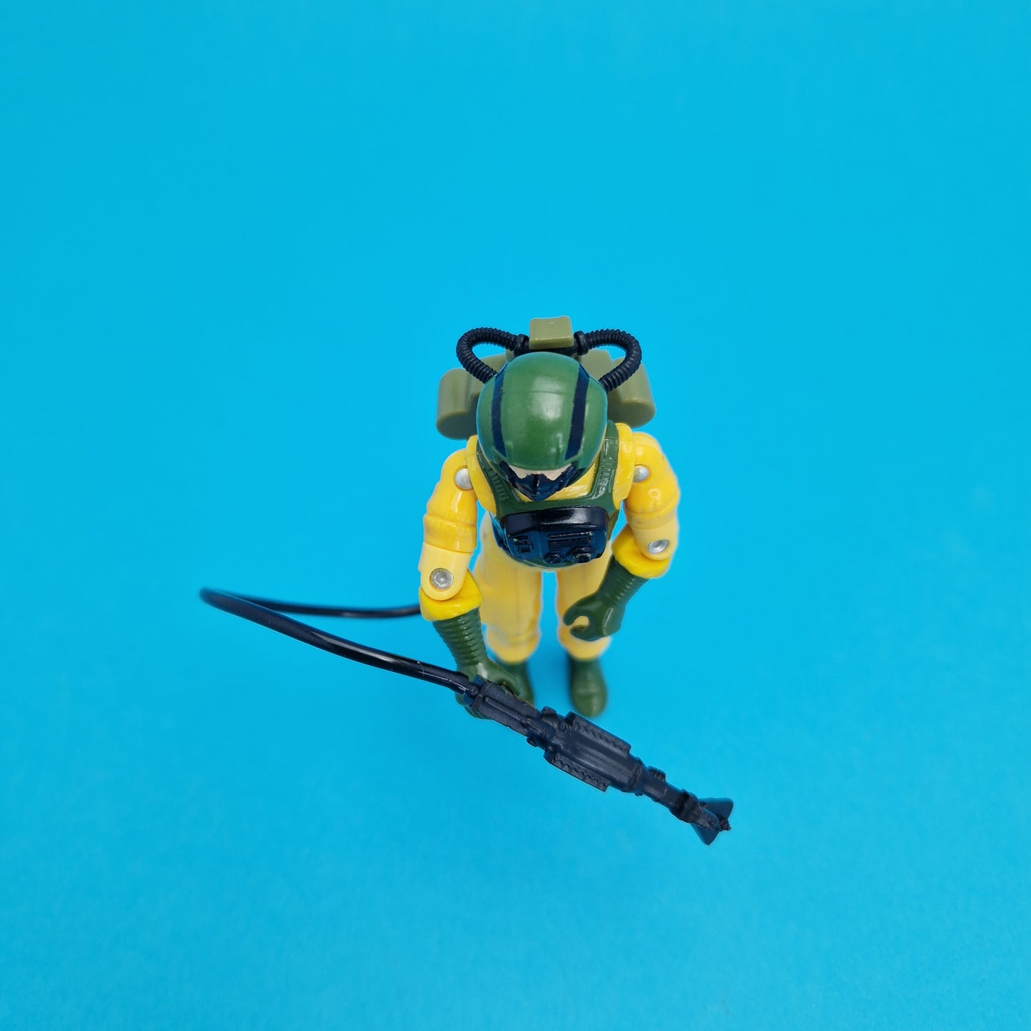 ACTION FORCE ☆ AIRTIGHT Complete Vintage Action Figure ☆ G.I.JOE Hasbro 1985