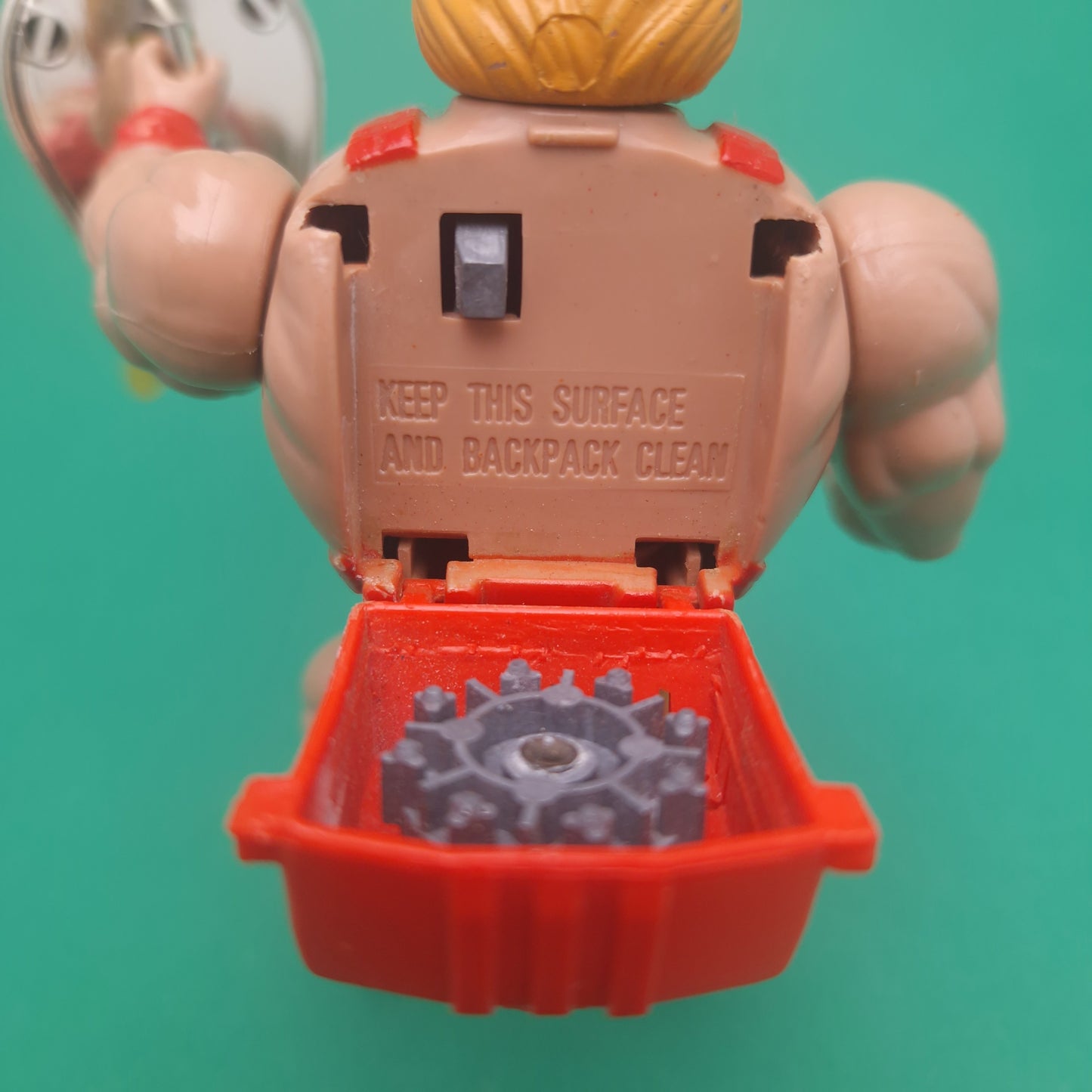 MASTERS OF THE UNIVERSE ☆ THUNDER PUNCH HE-MAN Vintage Figure ☆ MOTU Loose 80s Mattel