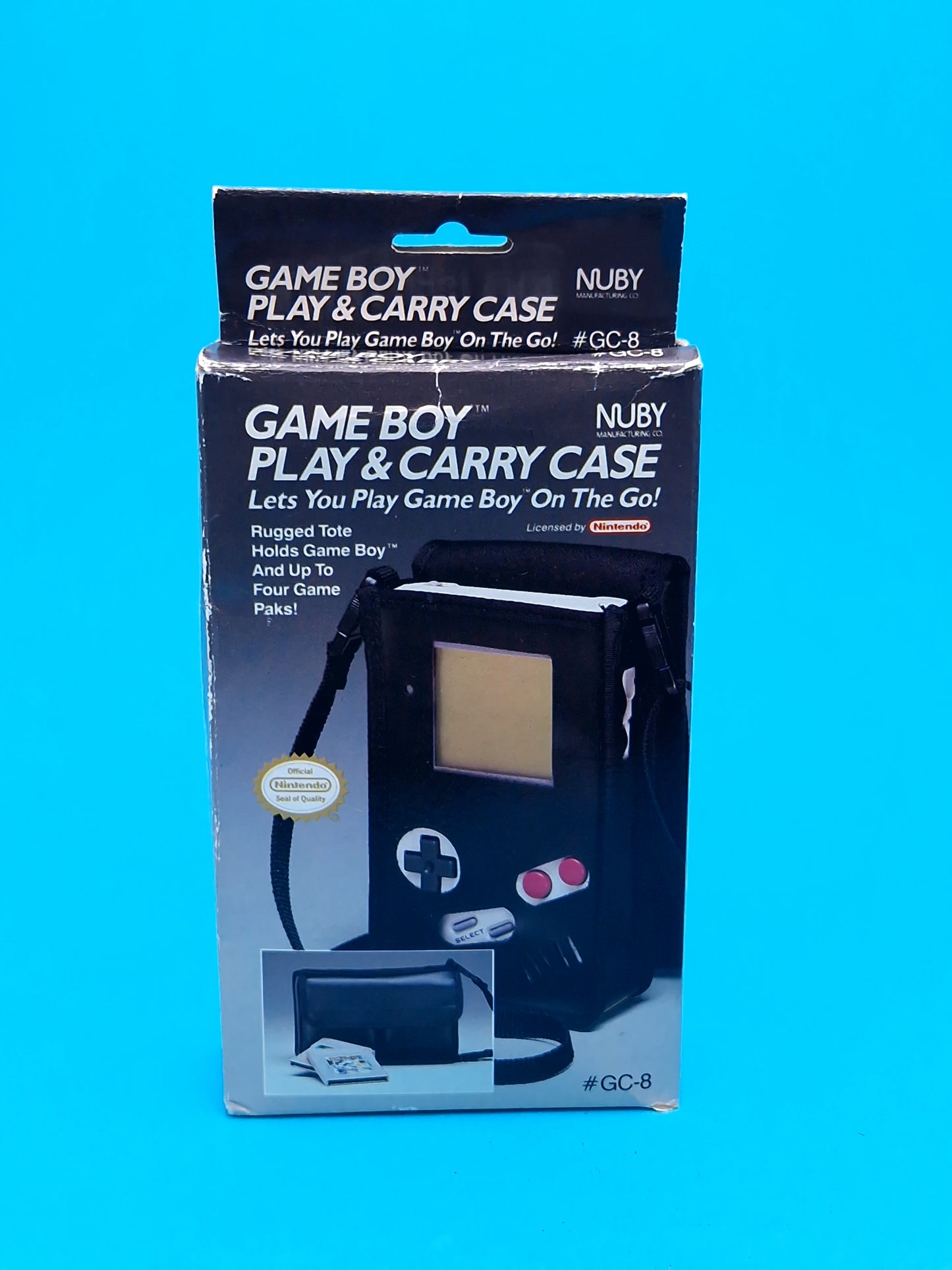 NINTENDO GAMEBOY ☆ PLAY & CARRY CASE NUBY ☆ Boxed Vintage Retro Game