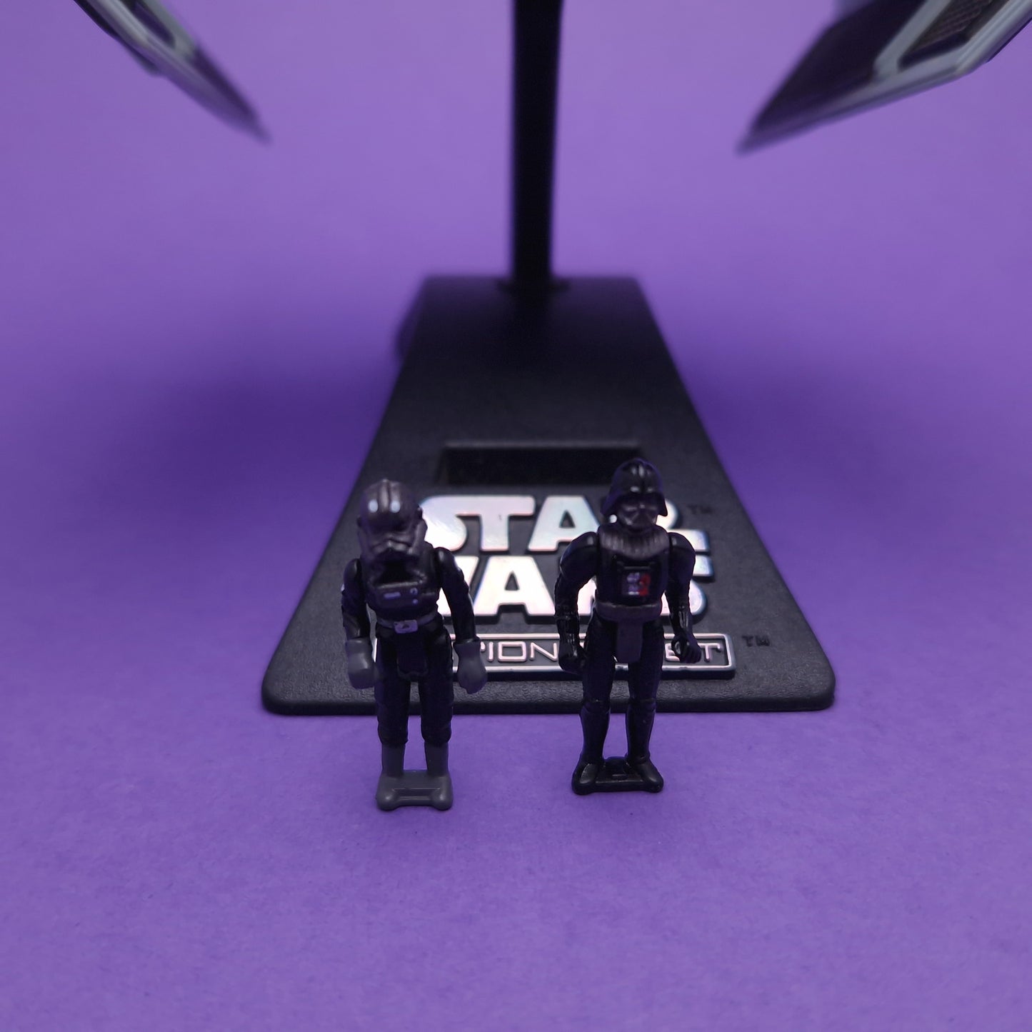 MICRO MACHINES ☆ STAR WARS ACTION FLEET VADERS TIE FIGHTER Vintage ☆ 90s Loose