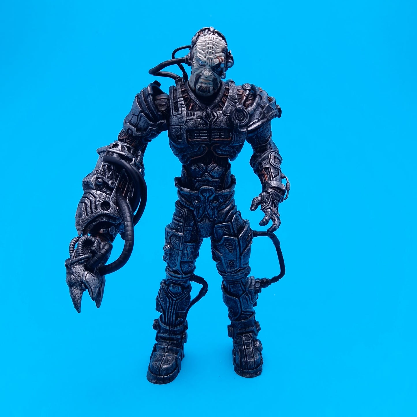 STAR TREK ☆ BORG ASSIMILATION (2002) FIGURE SET Klingon Cardassian Hirogen ☆ Diamond Select Art Asylum