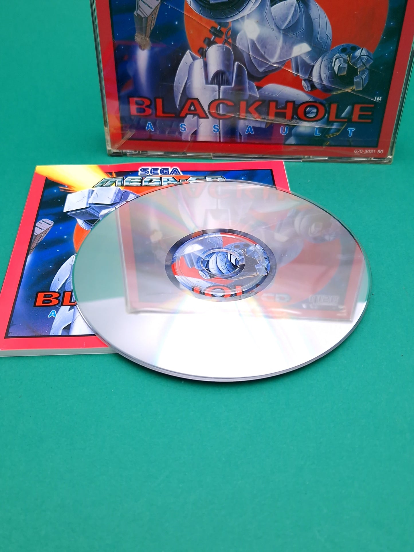 SEGA MEGA-CD ☆ BLACKHOLE ☆ Disc Vintage Retro Game Boxed & Complete PAL