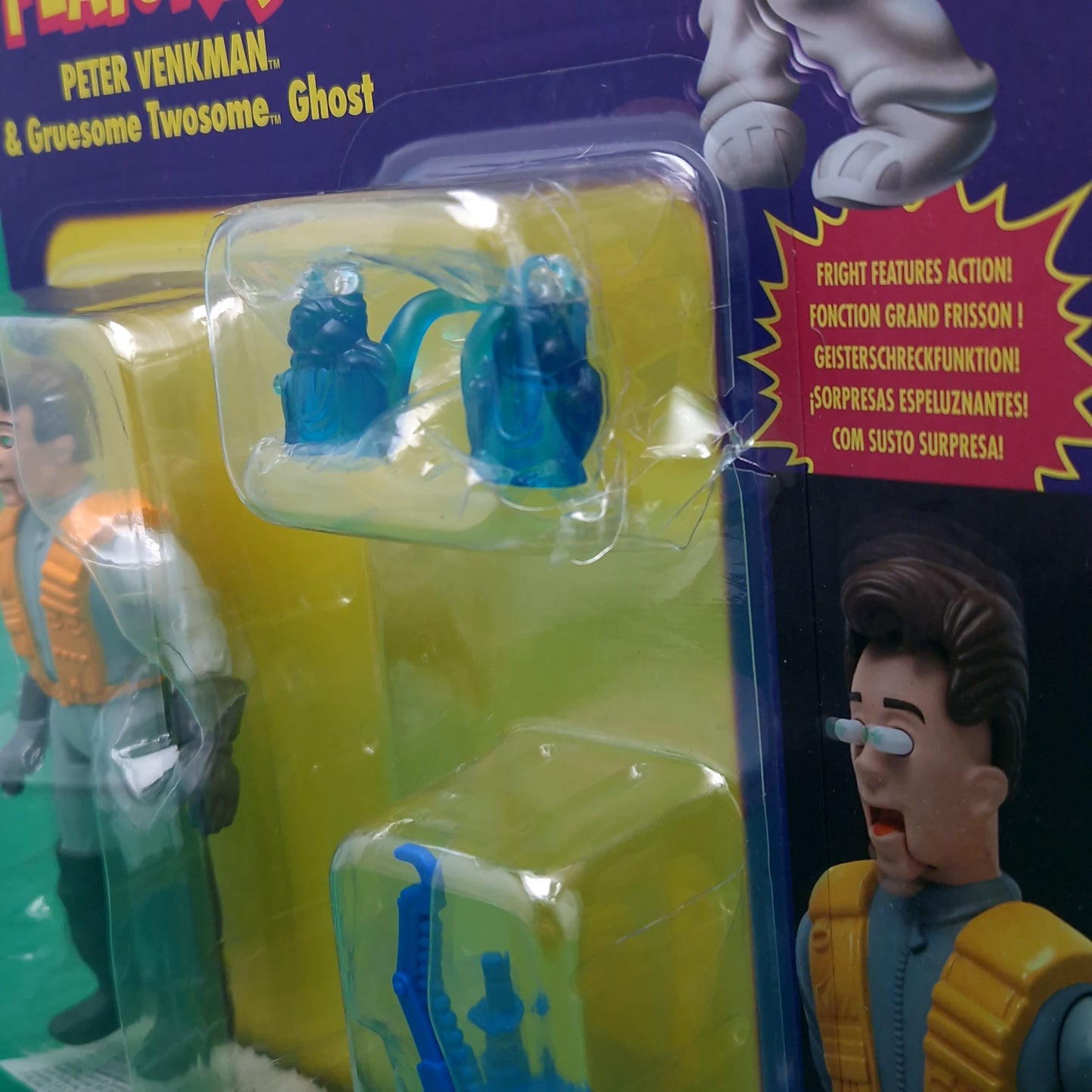 THE REAL GHOSTBUSTERS REISSUE ☆ FRIGHT FEATURES FULL SET Figure ☆ Kenner Classics Sealed Carded