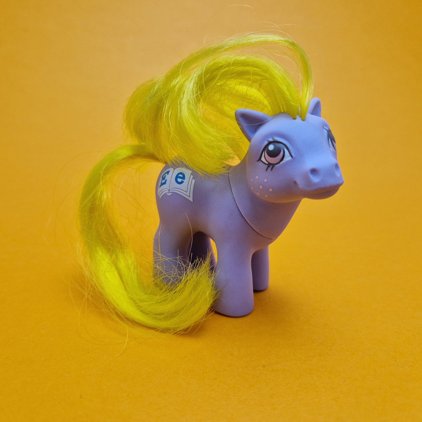 MY LITTLE PONY ☆ EURO BABY ALPHABET Playschool Vintage MLP Figure ☆ Loose 80s Hasbro