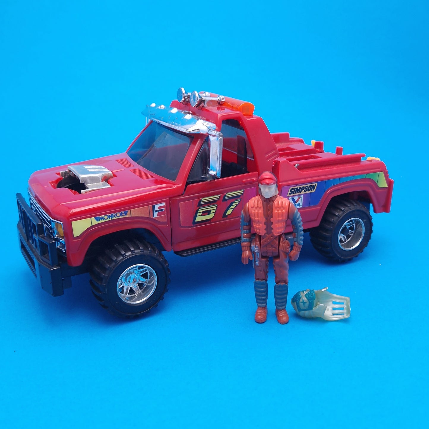 M.A.S.K ☆ WILDCAT Vehicle & Clutch Hawks ☆ Vintage MASK Kenner 80s