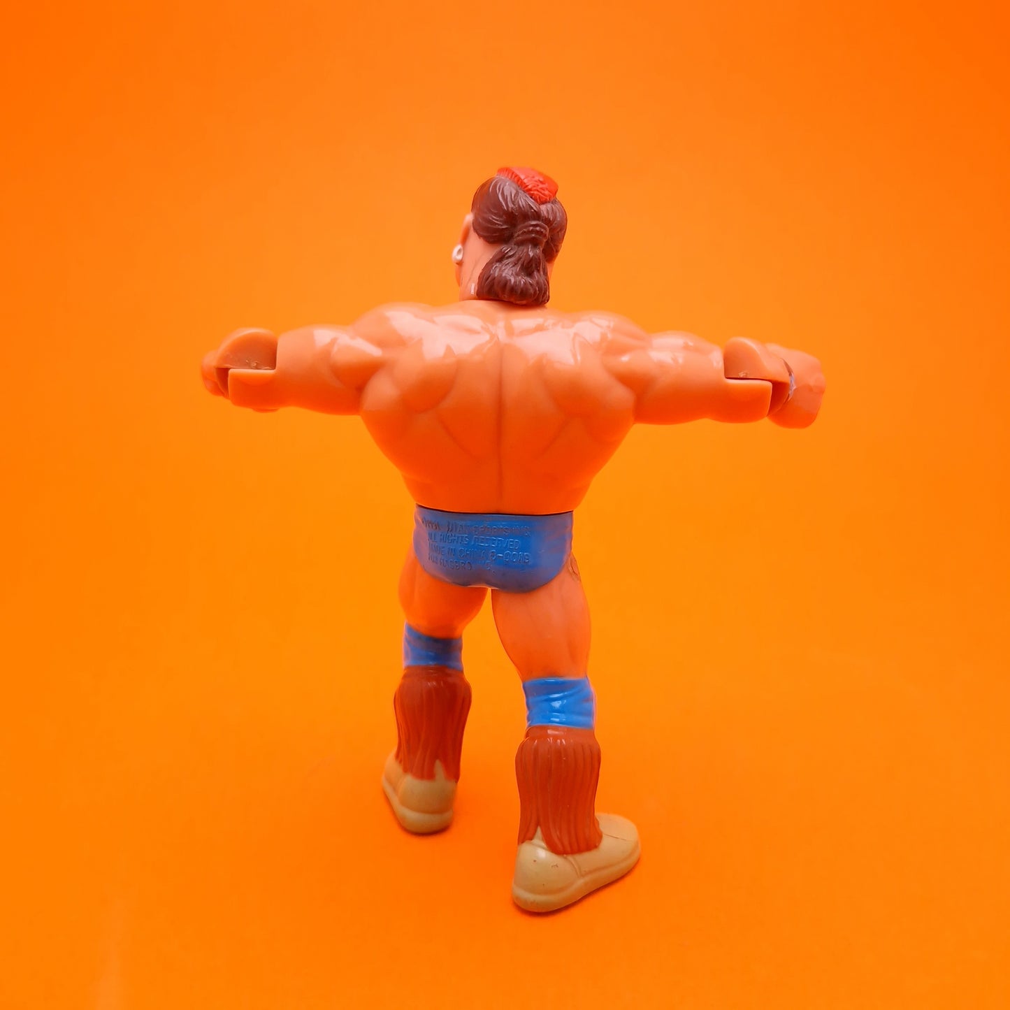 WWF HASBRO ☆ TATANKA Vintage Wrestling Figure ☆ Original 90s Series 6