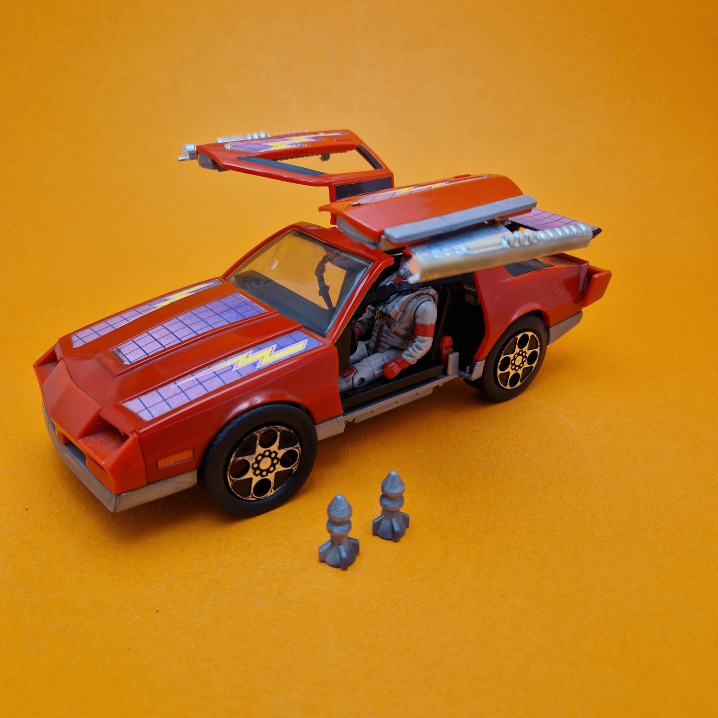 M.A.S.K ☆ MATT TRAKKER THUNDERHAWK Figure Vehicle ☆ Vintage Kenner 80s Complete