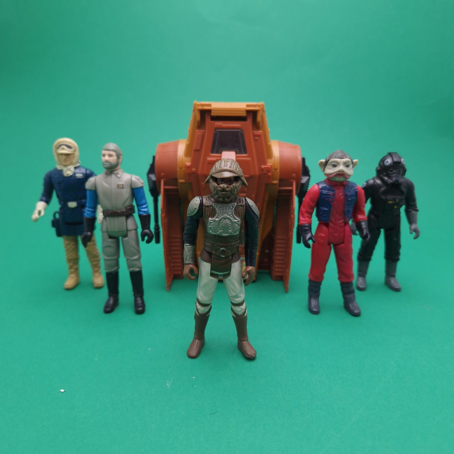 STAR WARS ☆ BUNDLE 5x Mini Rig AST-5 Lando Vintage Figure ☆ Original ROT Kenner 80s