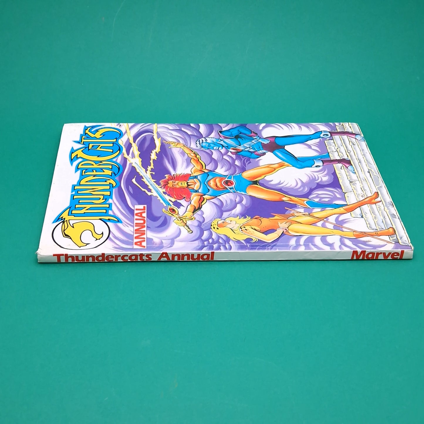 THUNDERCATS ☆ ANNUAL 1990 Vintage LJN Marvel Comics Book Original 90s Loose