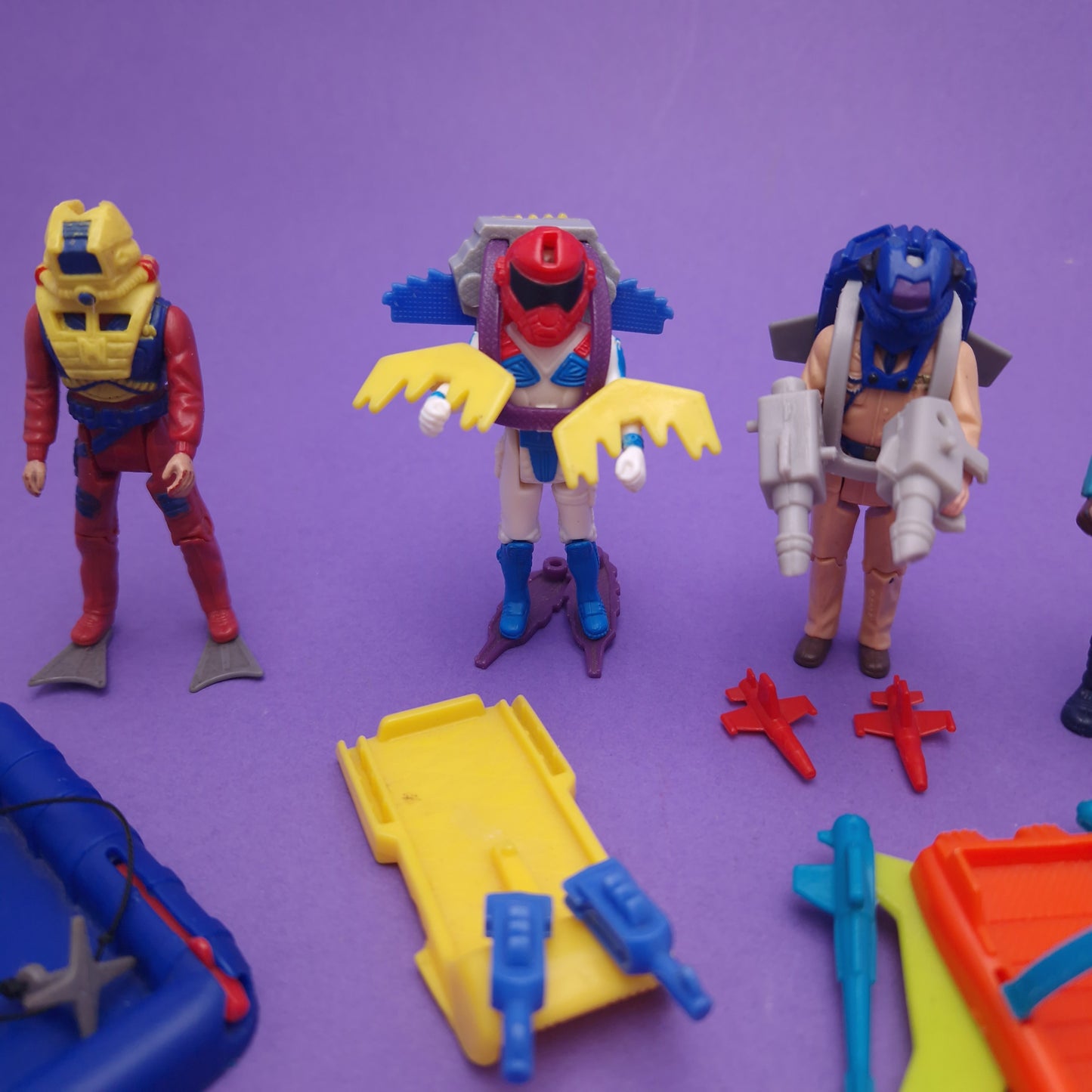 M.A.S.K ☆ BUNDLE x5 ADVENTURE PACK Figures Vintage MASK Figure ☆ Kenner 80s Loose