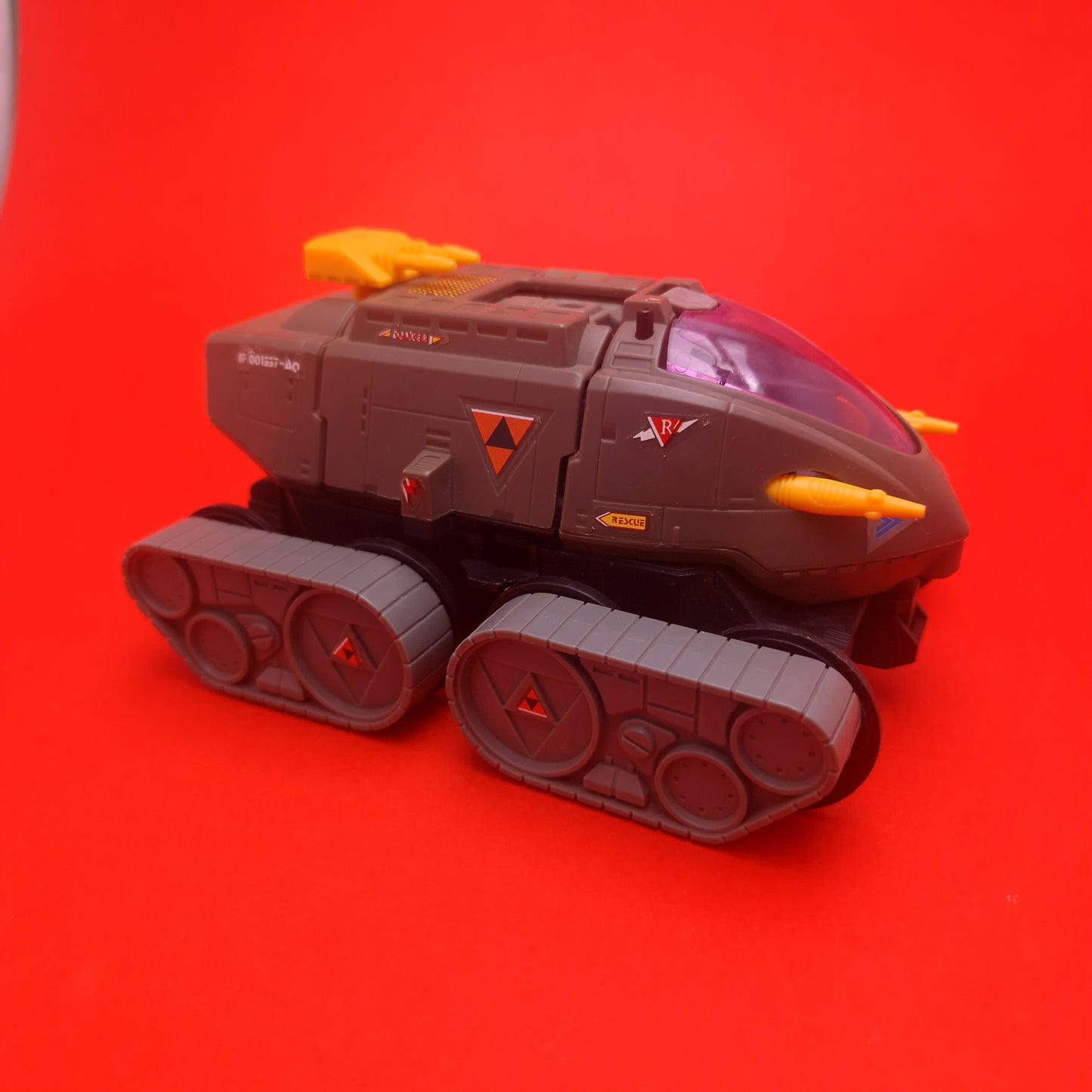 STARCOM ☆ SHADOW RAIDER With Captain Battlecron Figure Vehicle ☆ 80's Loose Vintage Coleco Mattel