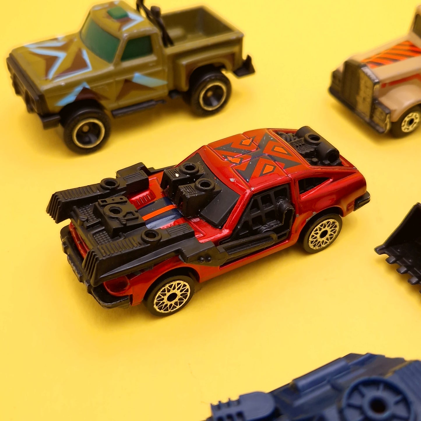 TURBO FORCE ☆ ROAD BLASTERS Bundle Cars x6 Thunder Gunner ☆ Vintage Matchbox 80's