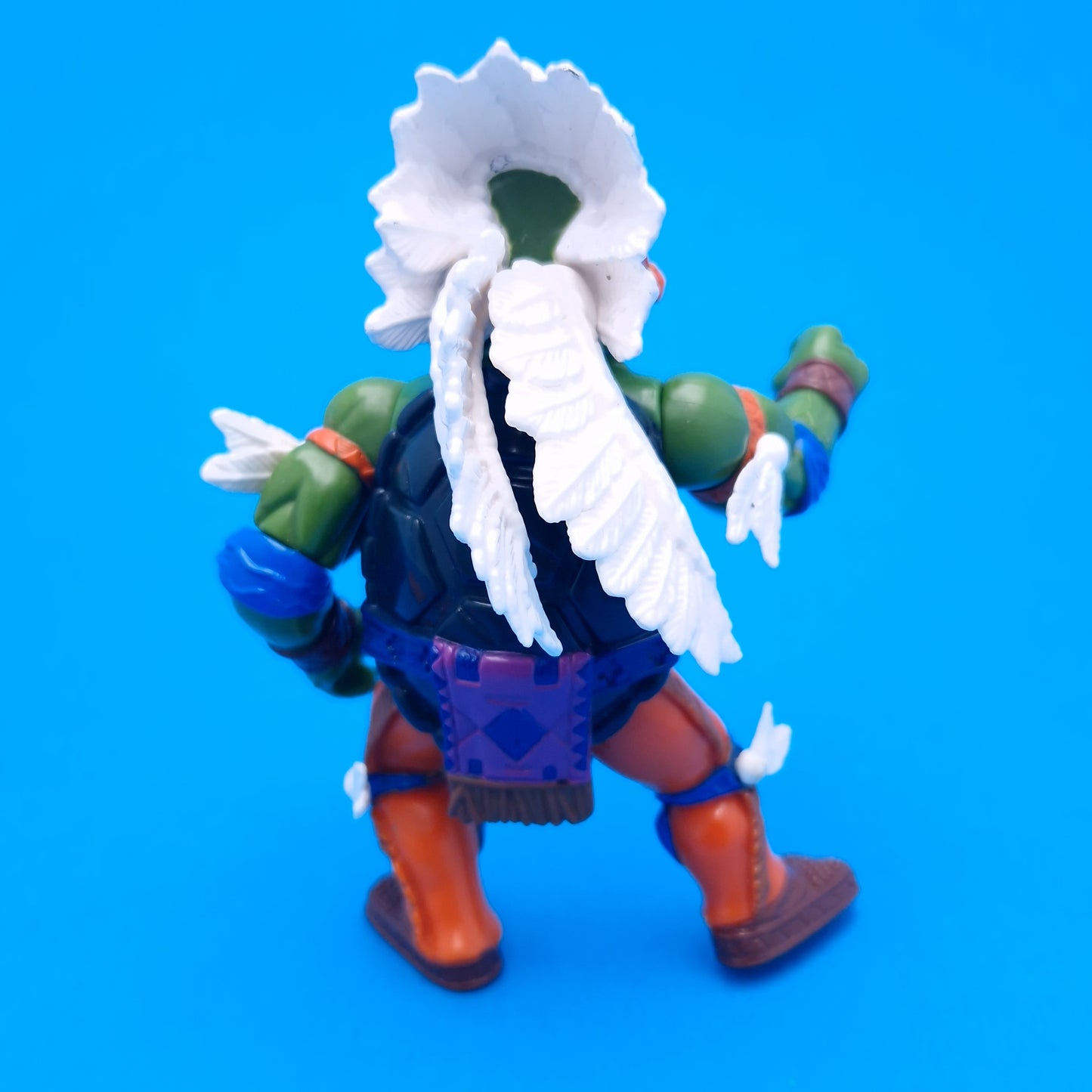 TEENAGE MUTANT NINJA TURTLES ☆ CHIEF LEO Wacky Wild West Figure ☆ 90s Vintage