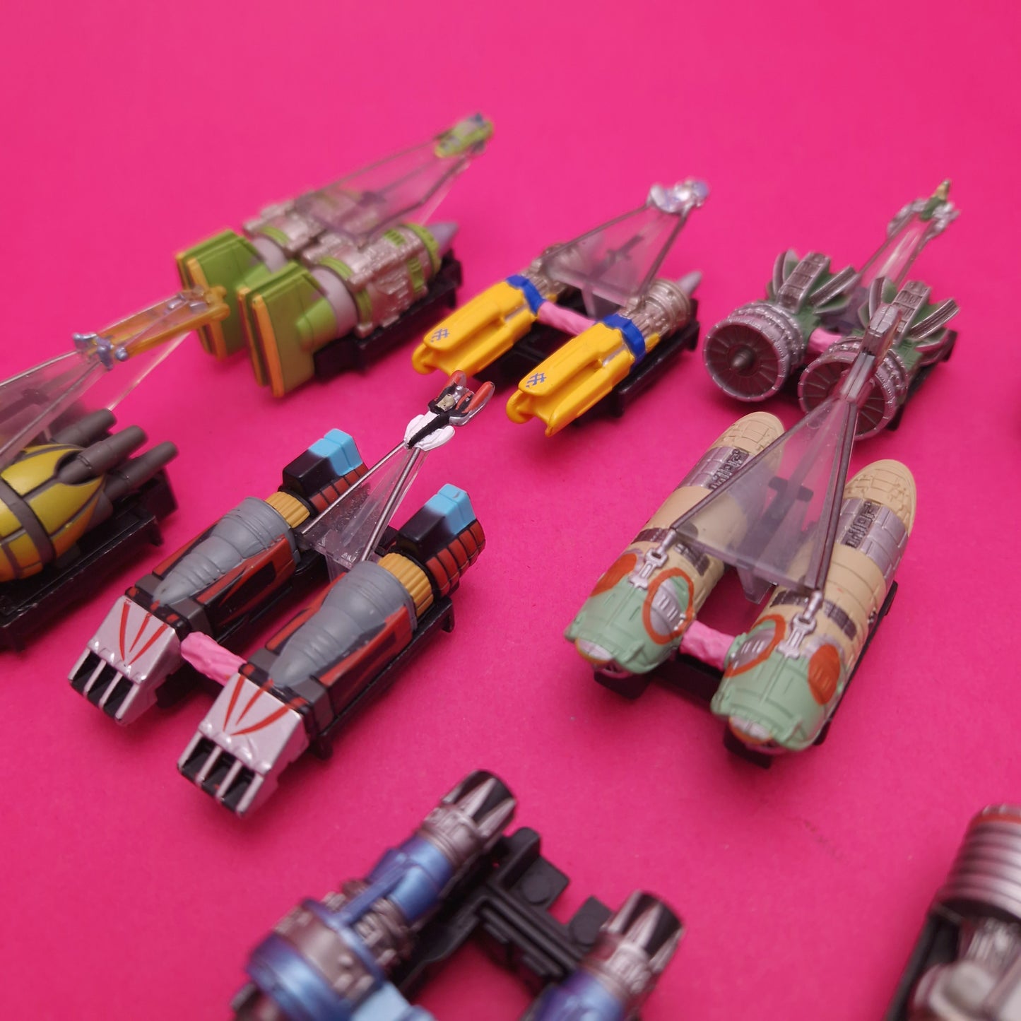 MICRO MACHINES STAR WARS POD RACERS BUNDLE x10 Vintage ☆ 90s Original Galoob