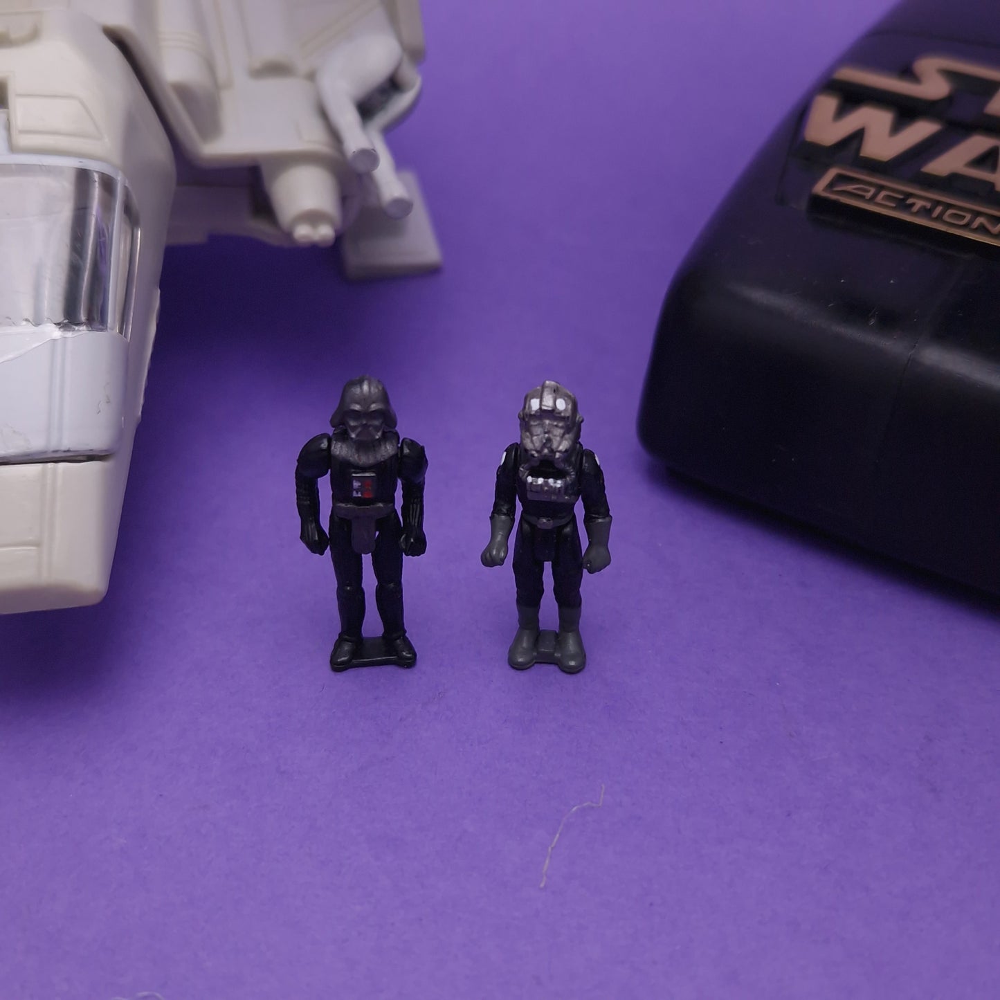 MICRO MACHINES ☆ STAR WARS ACTION FLEET Imperial Flight Controller Vaders Tie Fighter Vintage ☆ 90s Loose