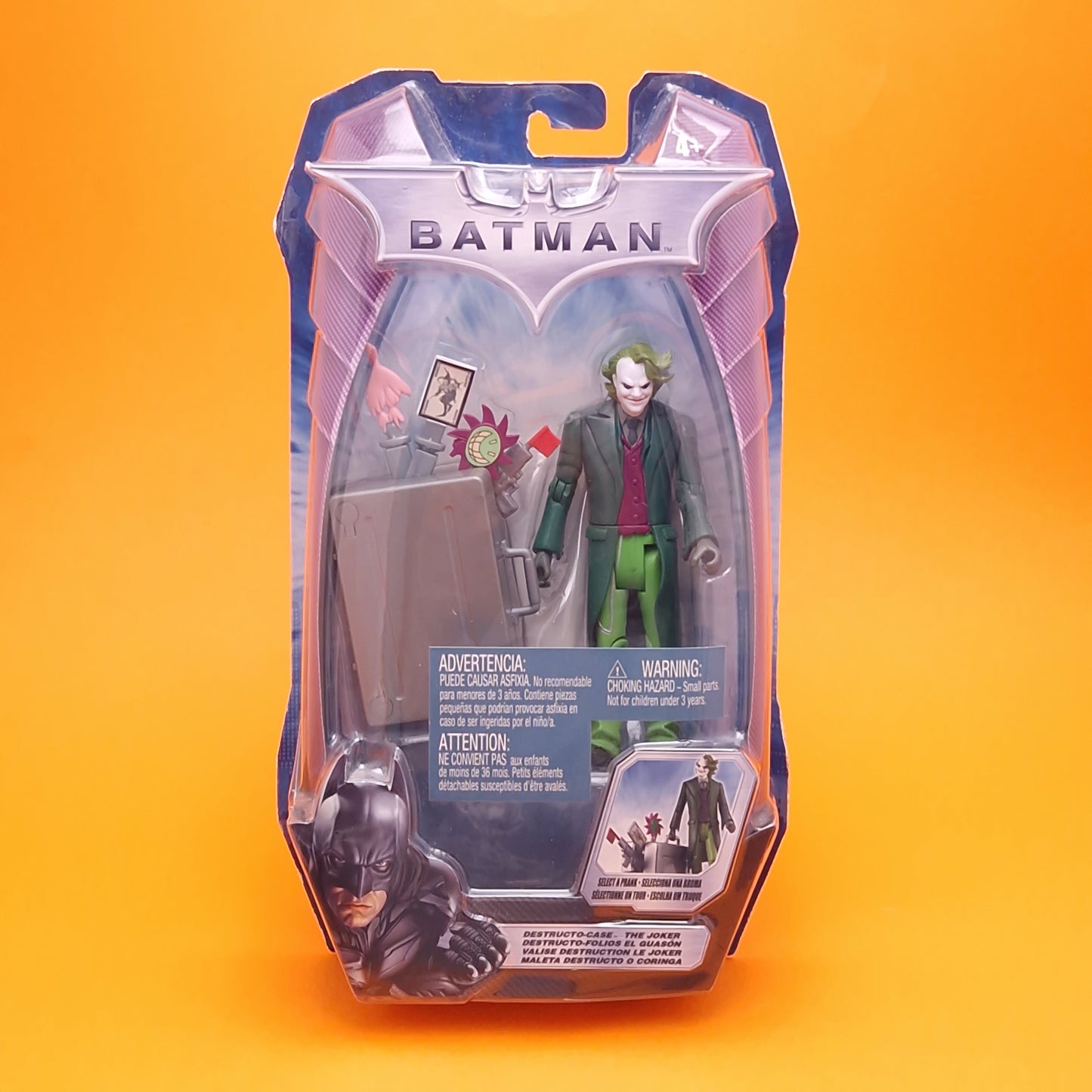 BATMAN ☆ THE JOKER DESTRUCTO-CASE Action Figure ☆ BOXED Sealed Mattel 2007