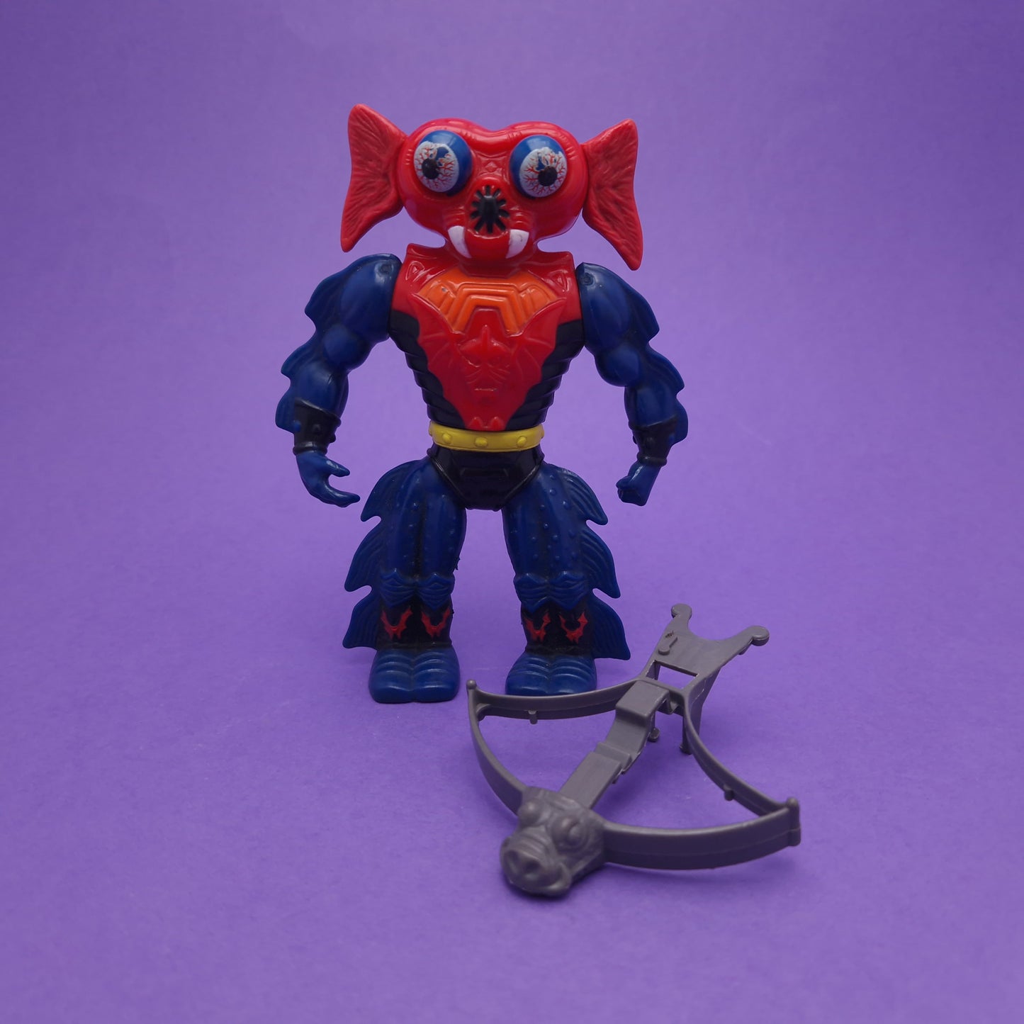 MASTERS OF THE UNIVERSE ☆ MANTENNA Vintage Figure ☆ MOTU Loose 80s Mattel Original