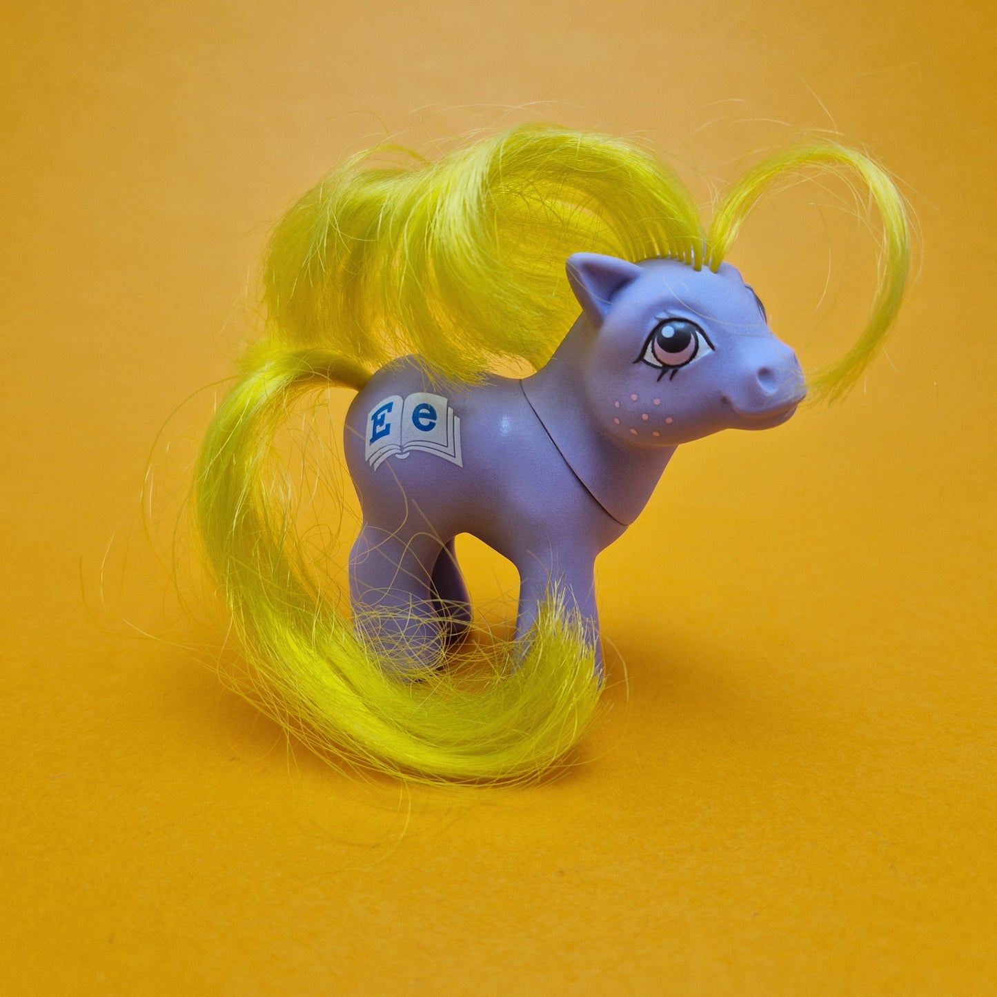 MY LITTLE PONY ☆ EURO BABY ALPHABET Playschool Vintage MLP Figure ☆ Loose 80s Hasbro