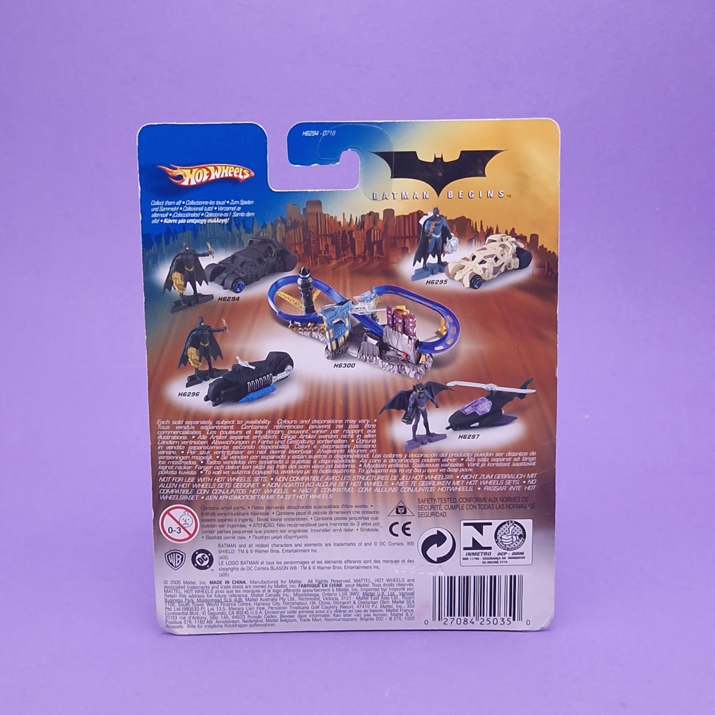 HOT WHEELS ☆ BATMAN BEGINS BATMOBILE Tumbler ☆ Mattel H6294