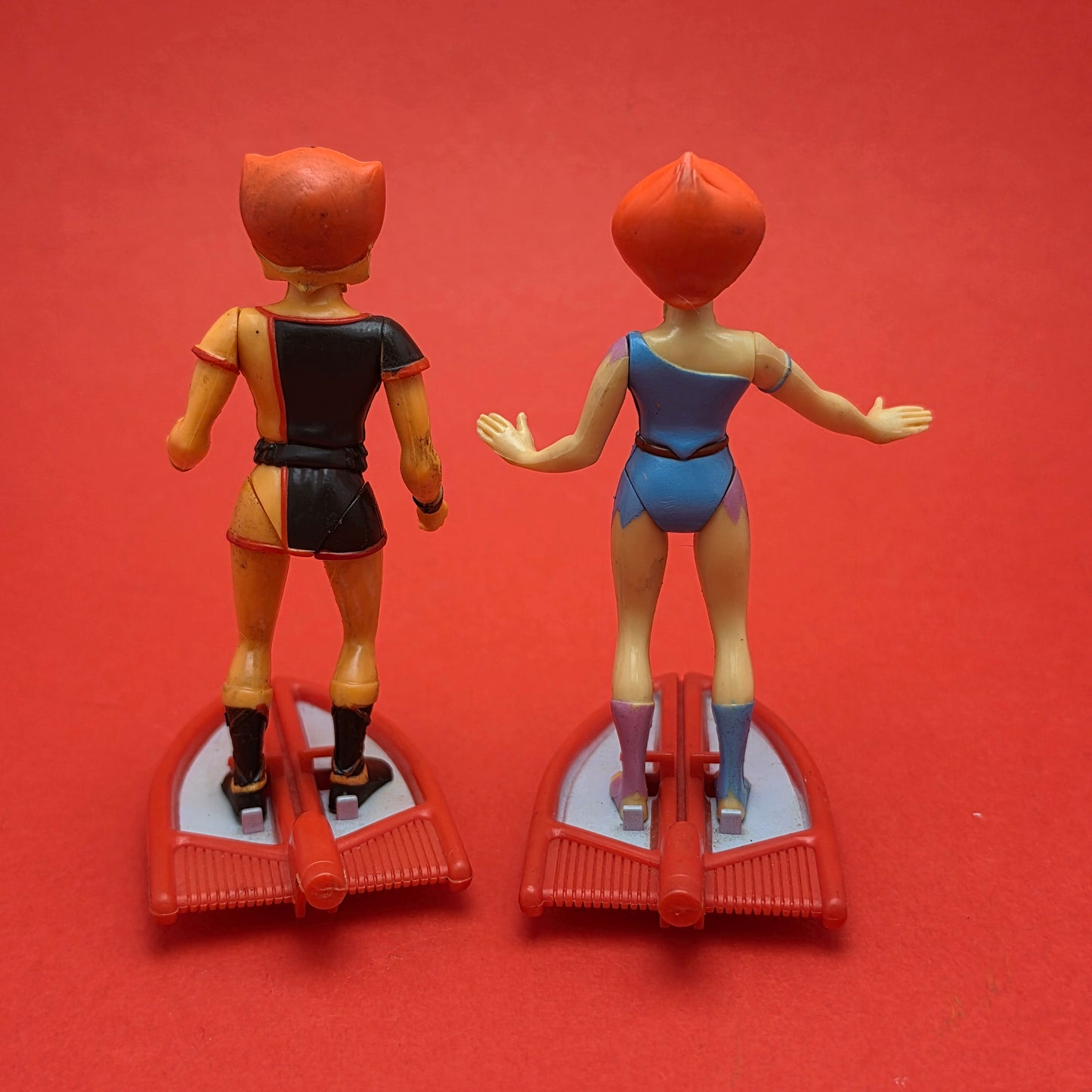 THUNDERCATS ☆ WILYKAT & WILYKAT Boards Figure ☆ Vintage LJN Complete 80s