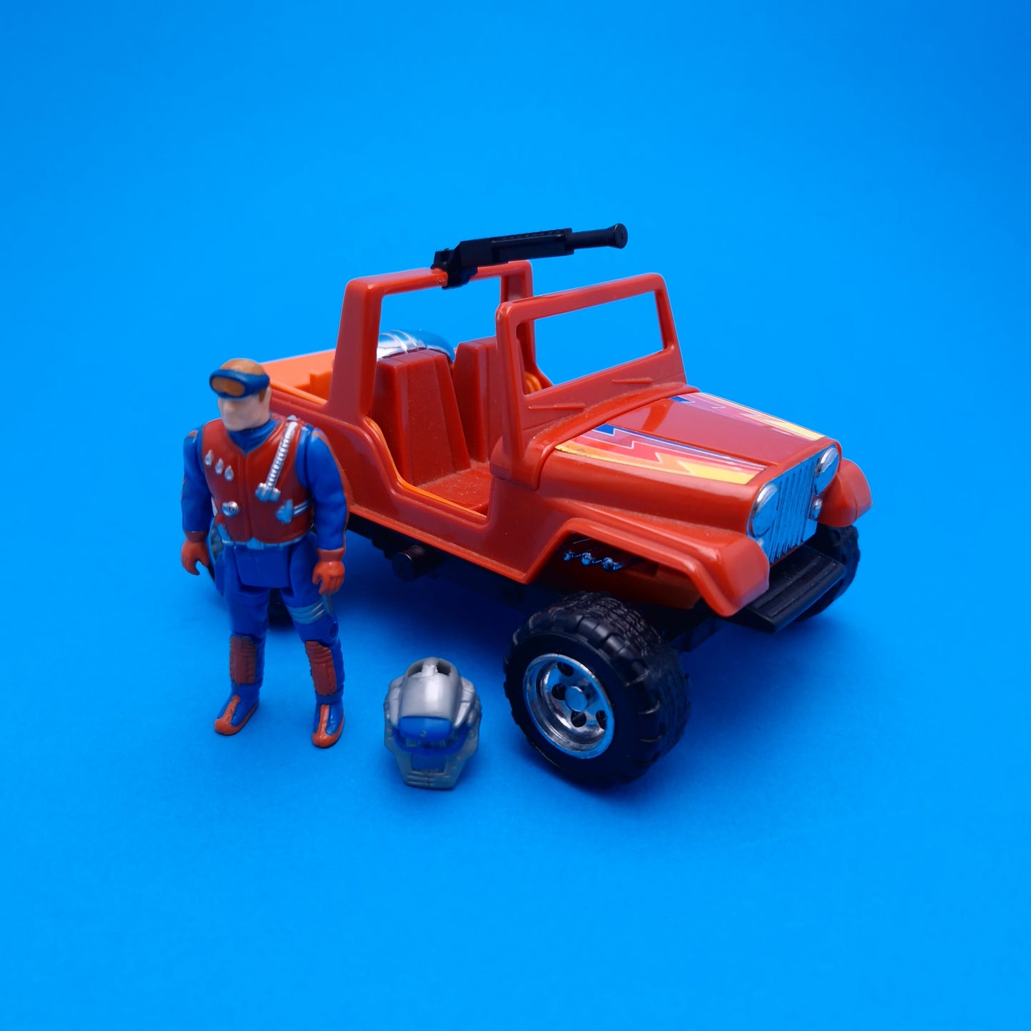 M.A.S.K ☆ GATOR DUSTY HAYES Complete Vintage Figure Vehicle ☆ MASK Kenner 80s Loose
