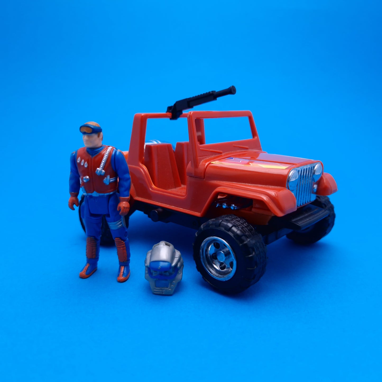 M.A.S.K ☆ GATOR DUSTY HAYES Complete Vintage Figure Vehicle ☆ MASK Kenner 80s Loose
