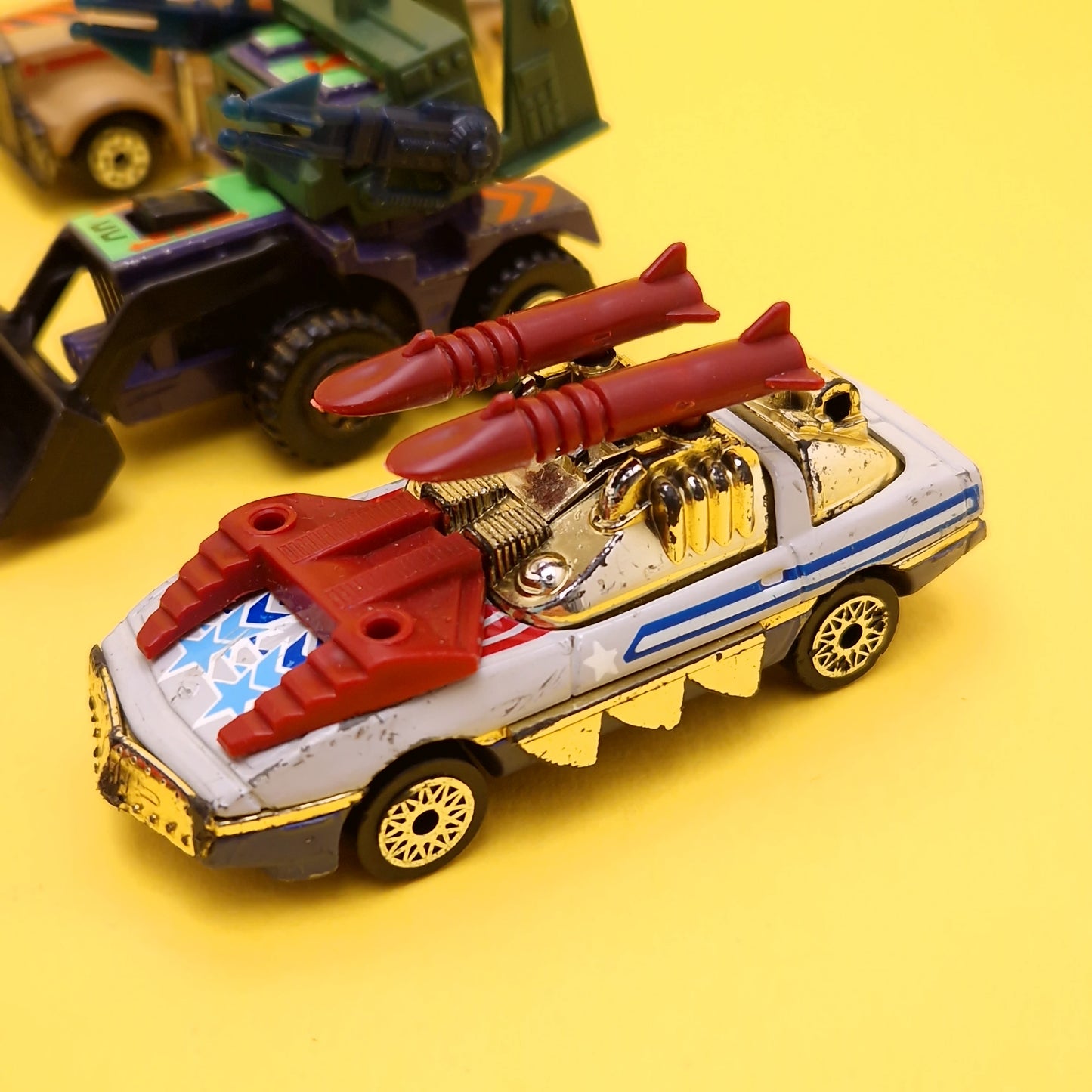 TURBO FORCE ☆ ROAD BLASTERS Bundle Cars x6 Thunder Gunner ☆ Vintage Matchbox 80's