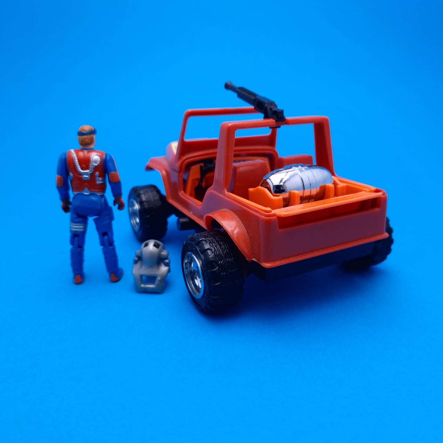 M.A.S.K ☆ GATOR DUSTY HAYES Complete Vintage Figure Vehicle ☆ MASK Kenner 80s Loose