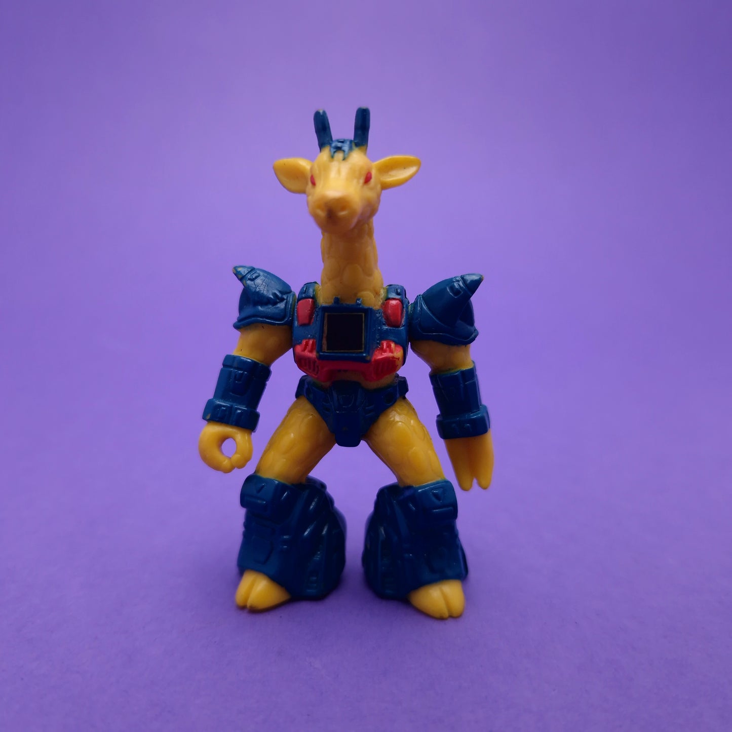 BATTLE BEASTS ☆ RUBBERNECK GIRAFFE #18 Action Figure ☆ Vintage Original 80s Hasbro Takara Loose