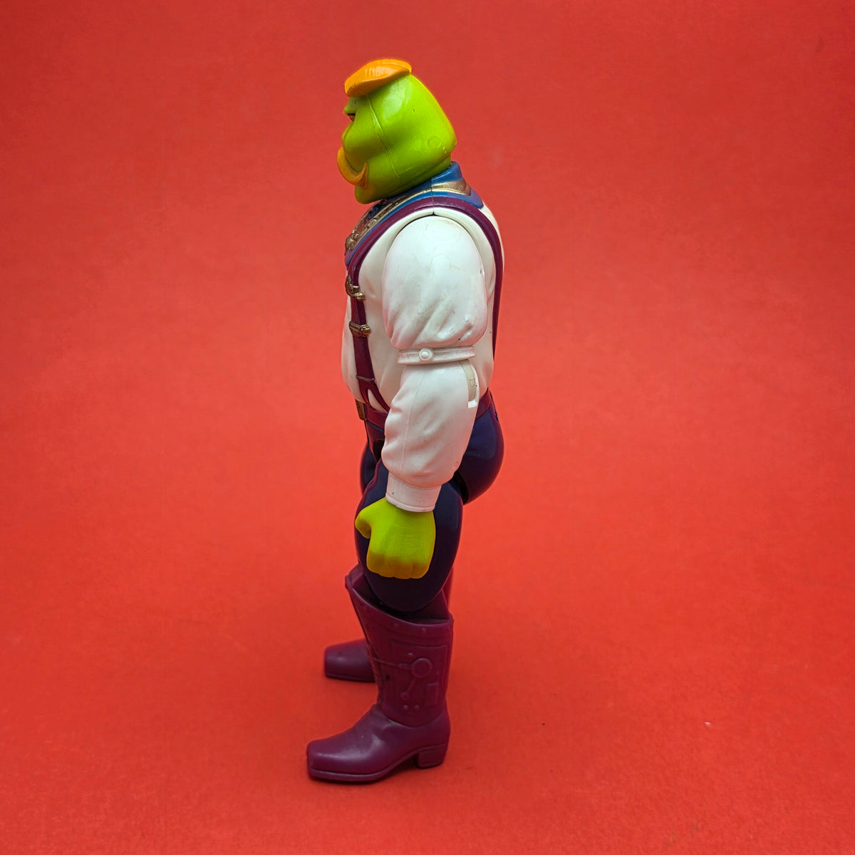 BRAVESTARR ☆ HANDLE BAR Plates Figure ☆ Vintage Mattel Original 80s Loose