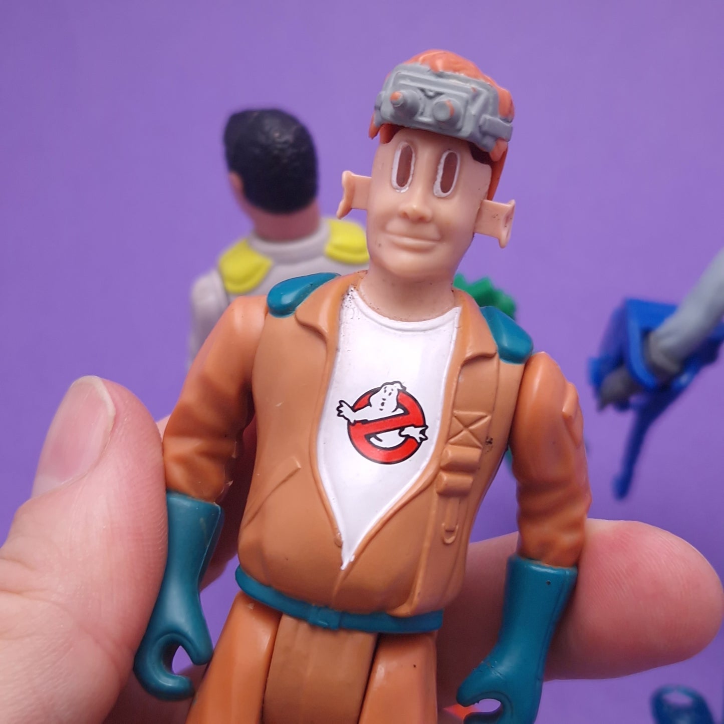 GHOSTBUSTERS ☆ FRIGHT FEATURES SET OF 4 Vintage Figure ☆ 80s Kenner