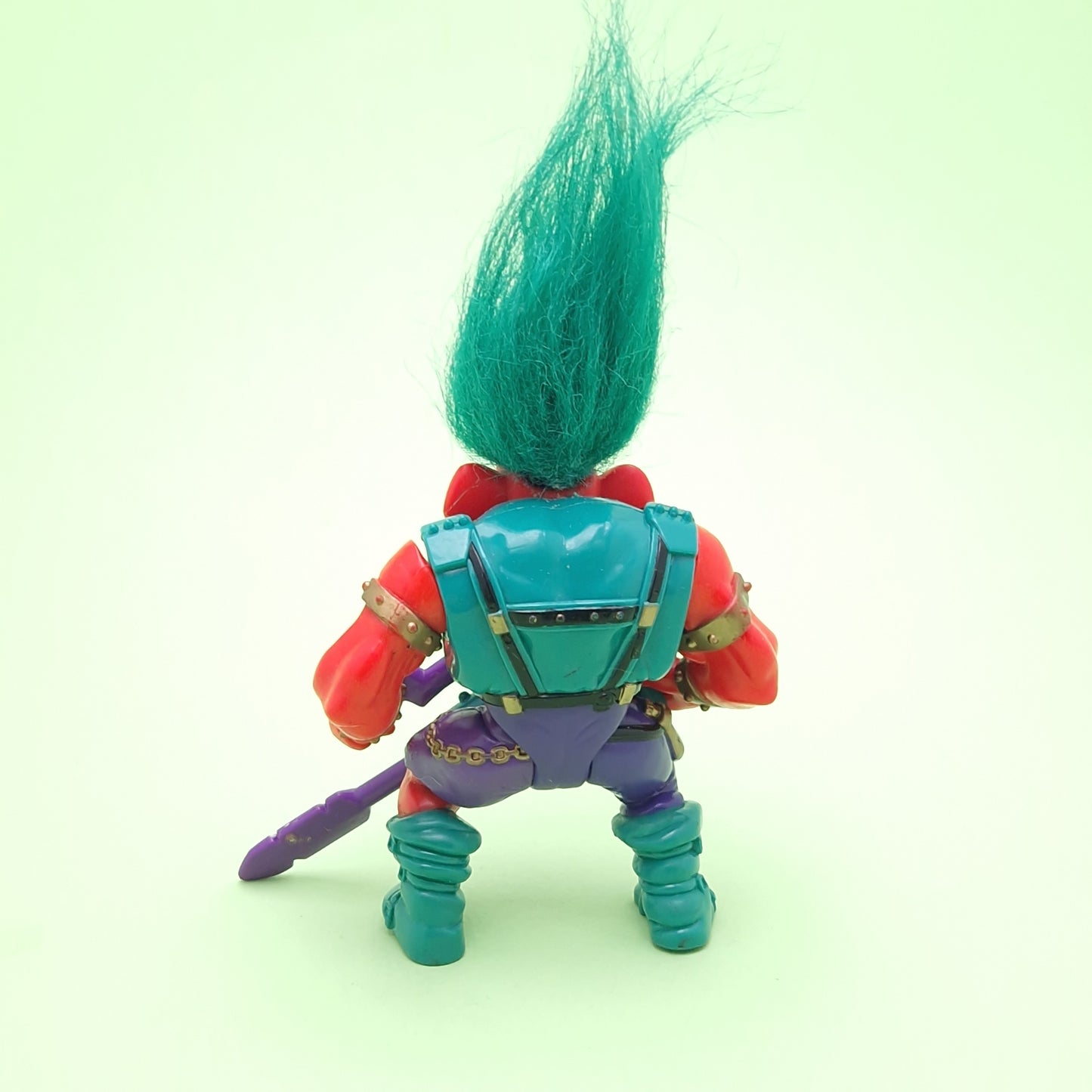 TROLL WARRIORS ☆ VEGAR Lars The Champion Vintage Figure ☆ Original 90s Tyco