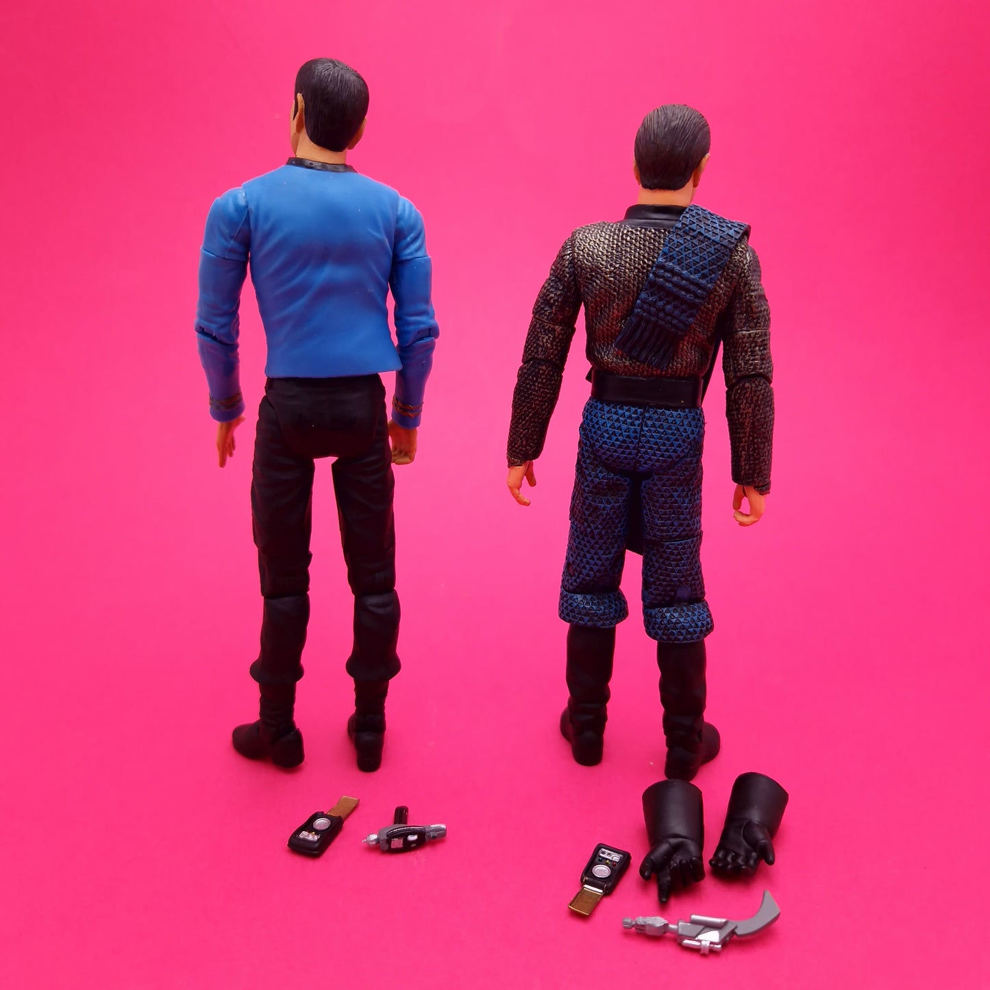 STAR TREK ☆ ORIGINAL Series ROMULAN KIRK & SPOCK 2 Pack☆ Diamond Select Art Asylum