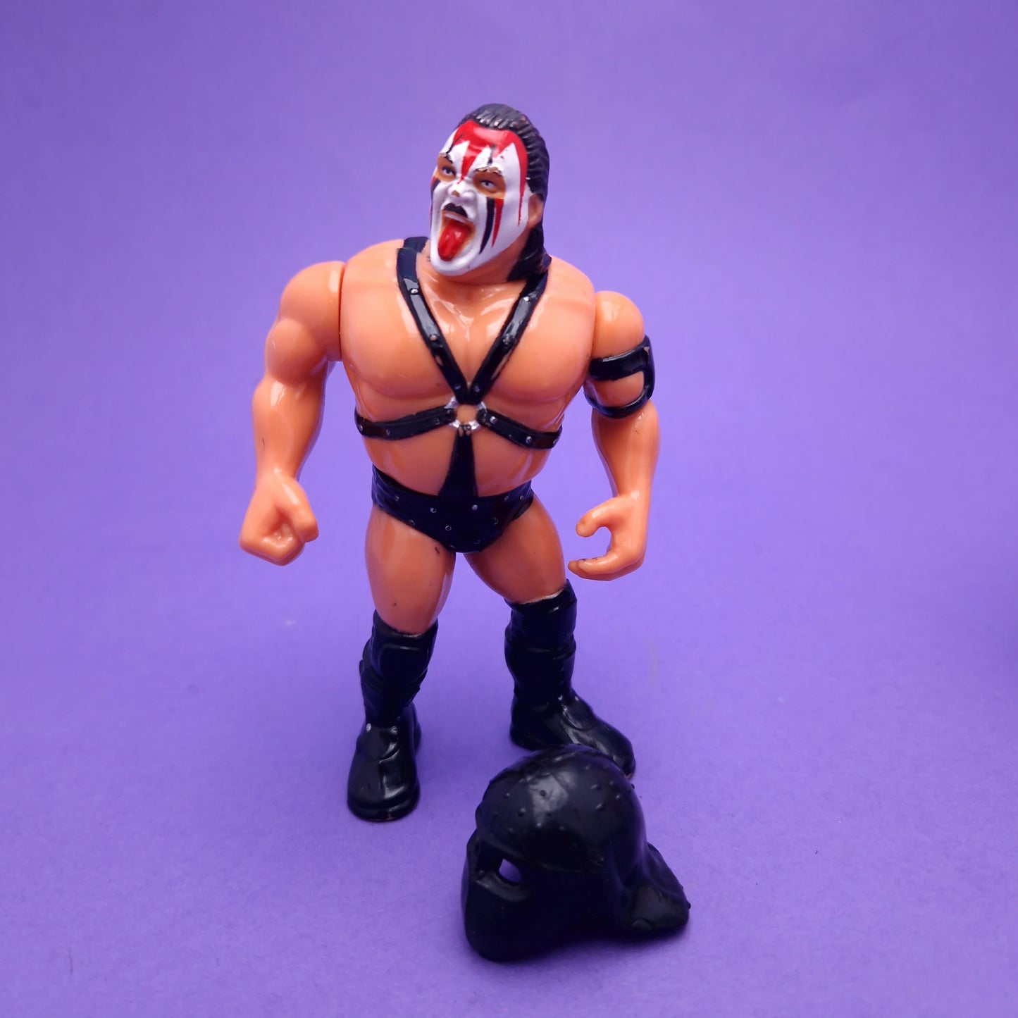WWF HASBRO DEMOLITION CRUSH SMASH AX HELMETS Vintage Wrestling Figure ☆ 90s MASKS