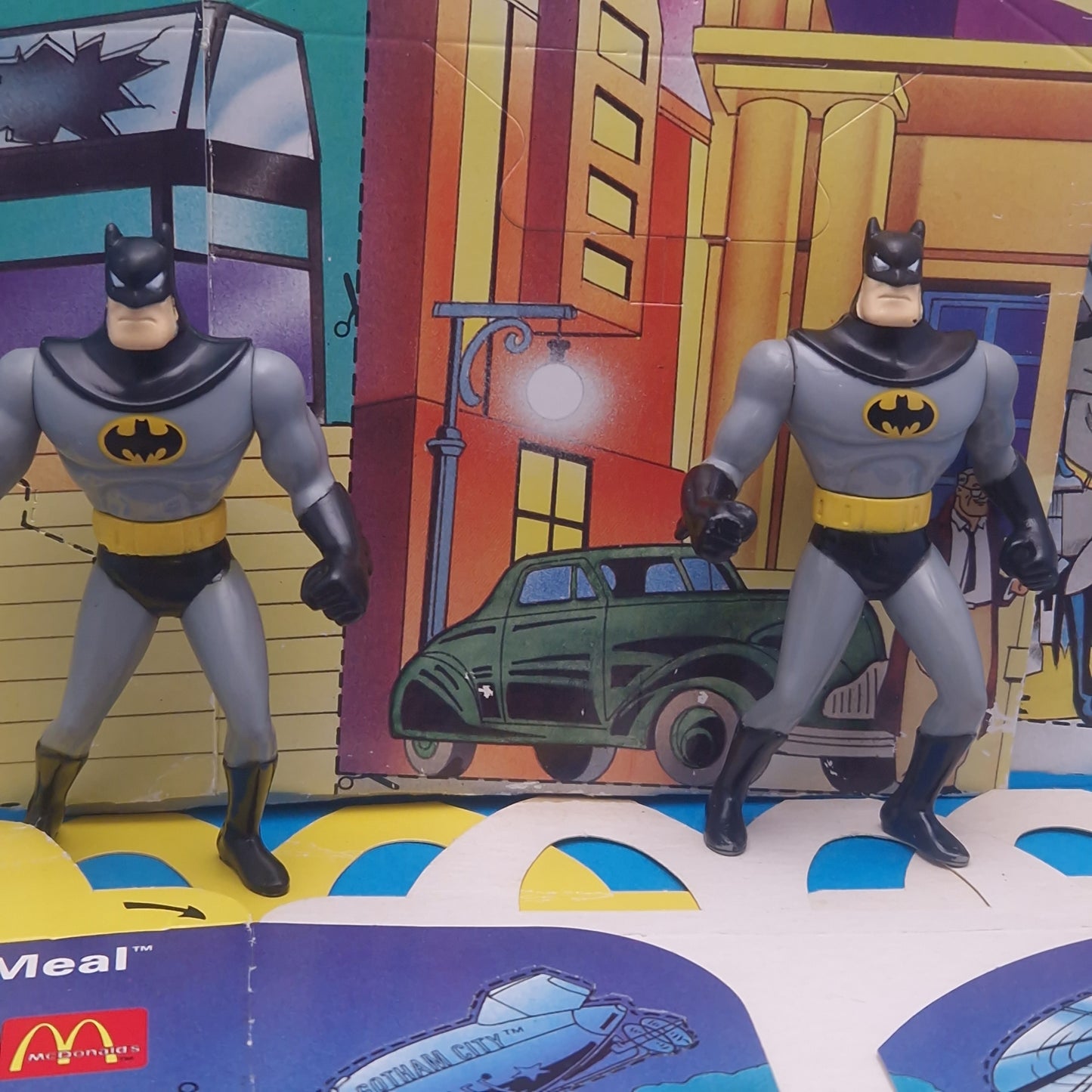 MCDONALDS ☆ BATMAN THE ANIMATED SERIES Figures & Boxes ☆ 90s Happy Meal